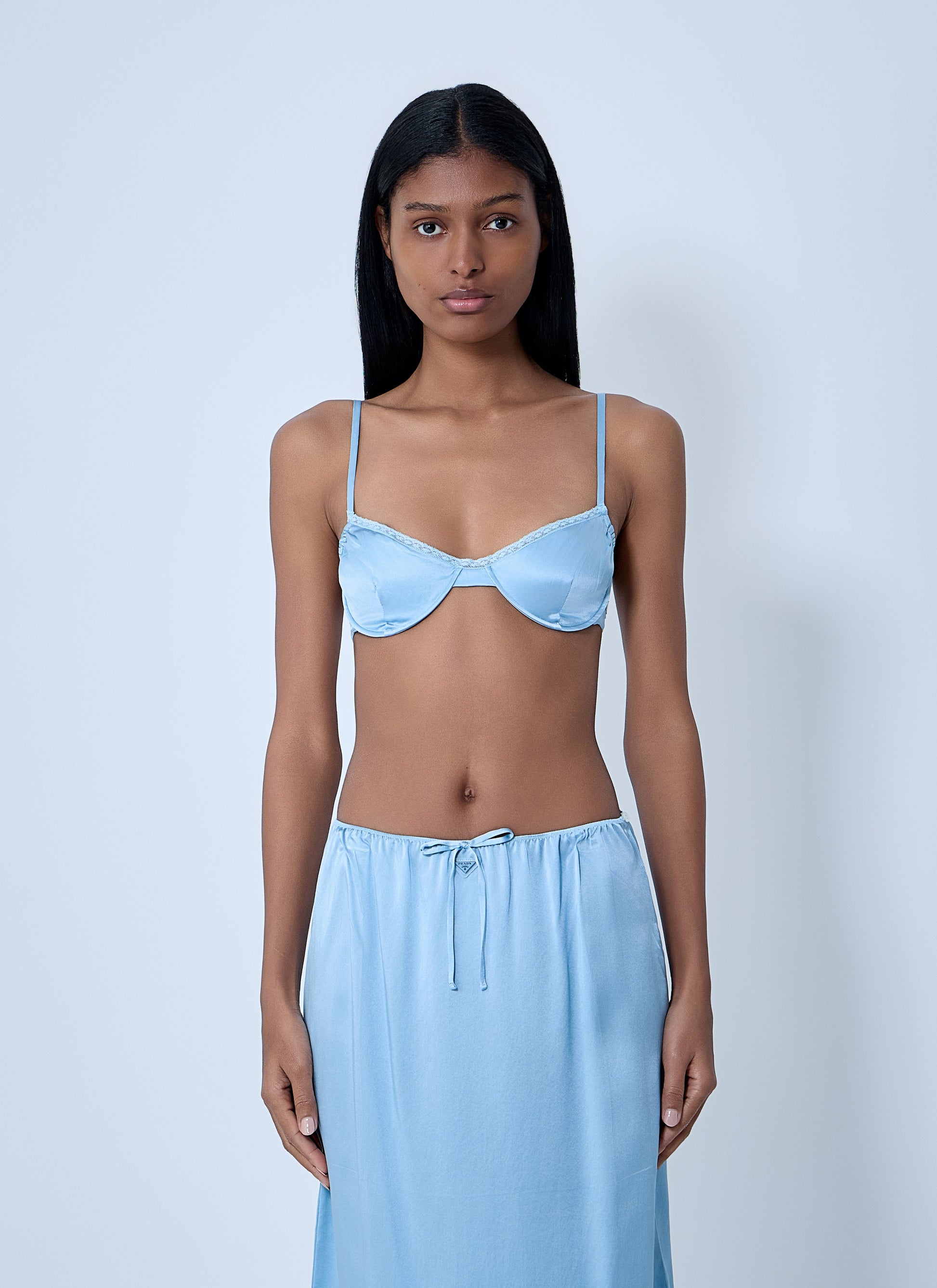 Prada Women Silk Bralette PRADA