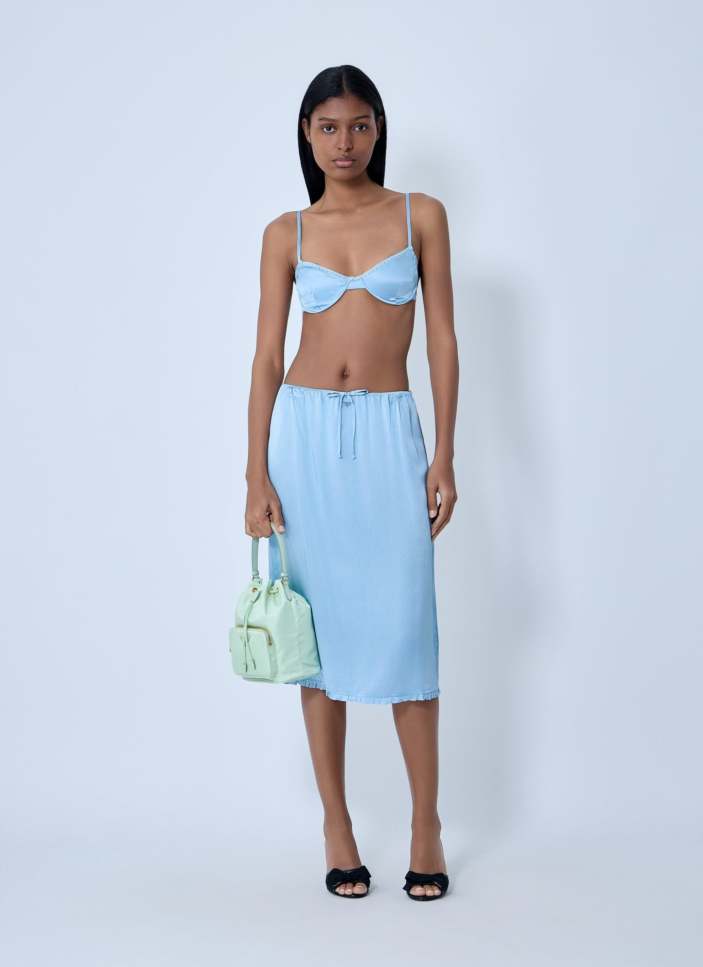 Prada Women Silk Bralette PRADA