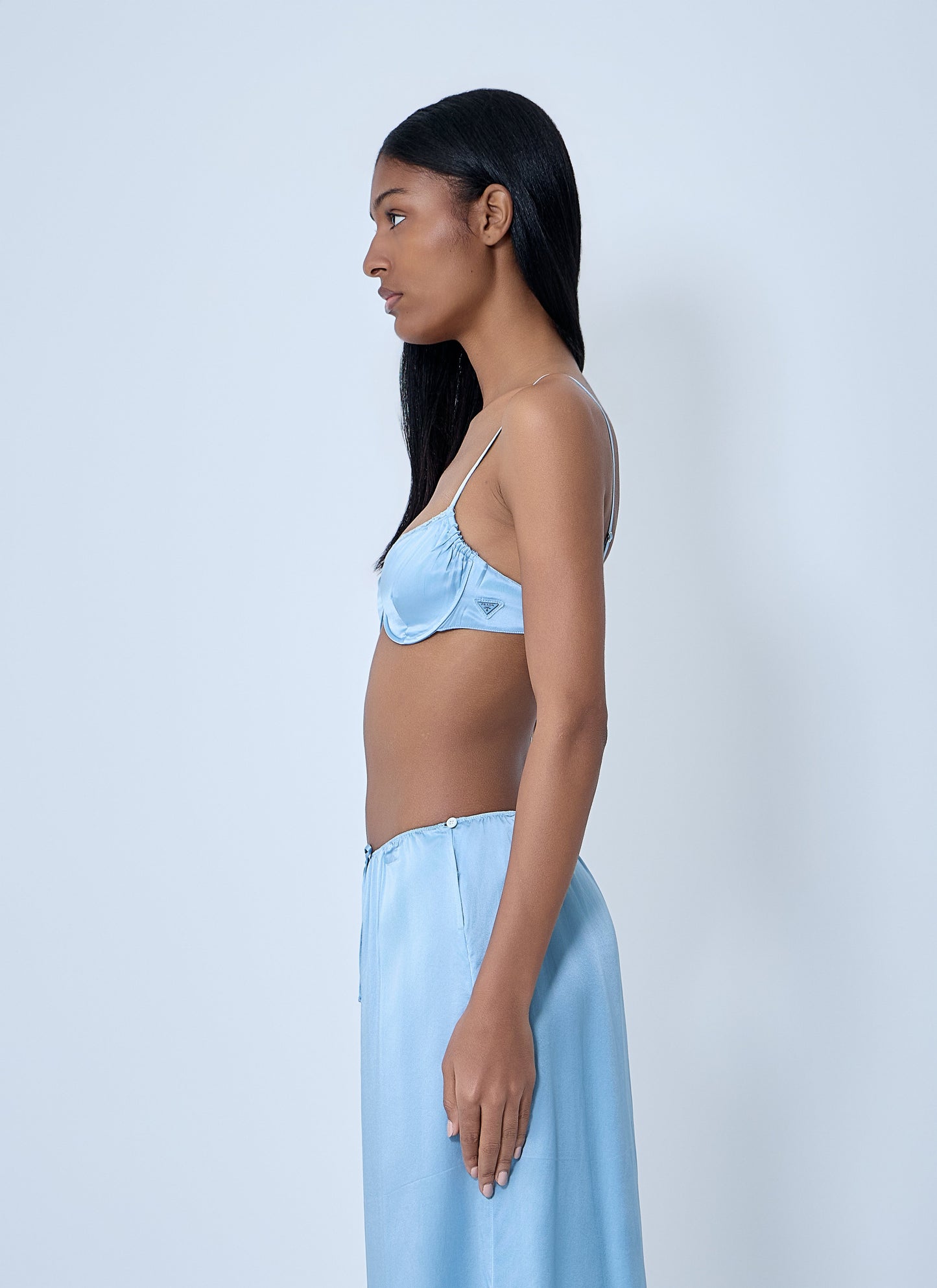 Prada Women Silk Bralette PRADA