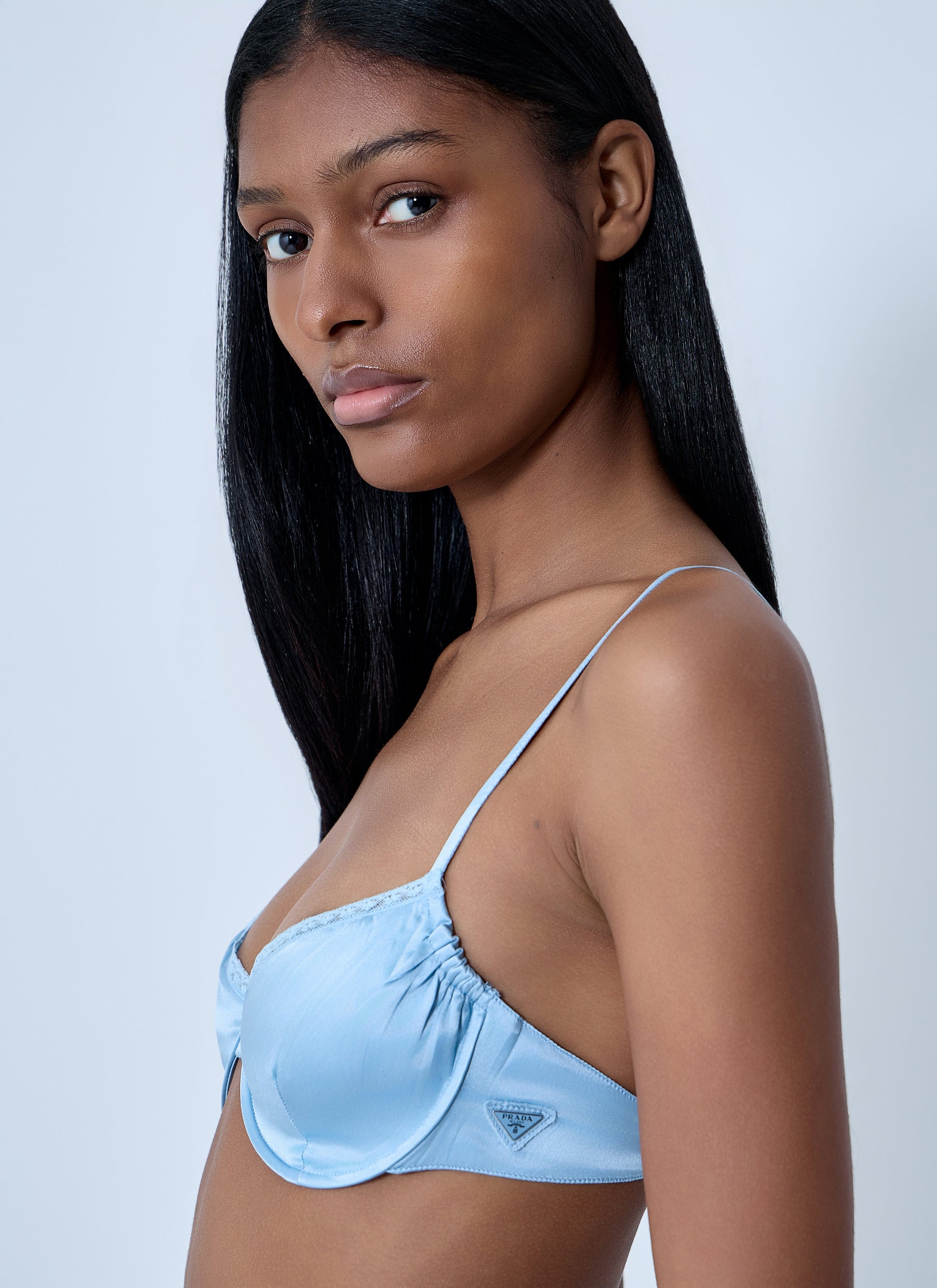 Prada Women Silk Bralette PRADA