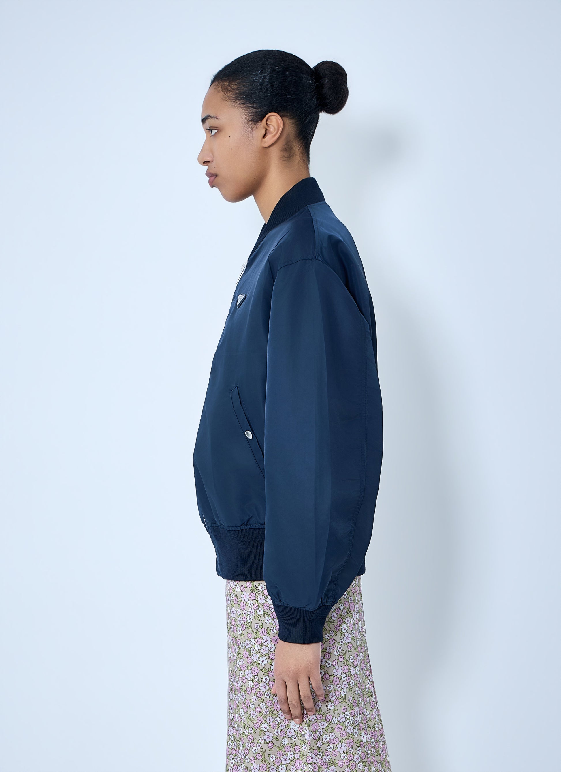 Prada Women Zip-Up Bomber Jacket PRADA