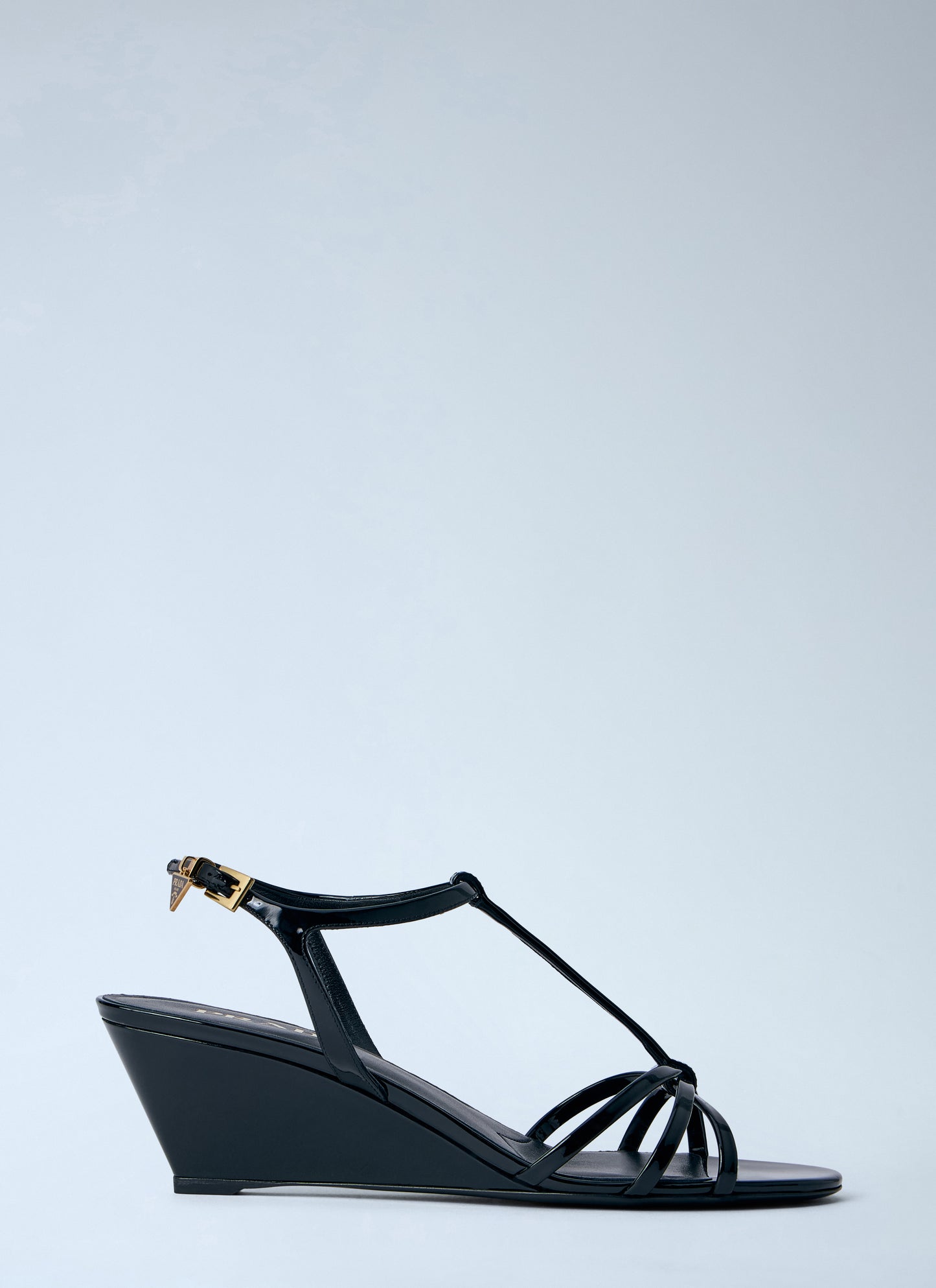 Prada Women Strappy Wedge Sandals PRADA