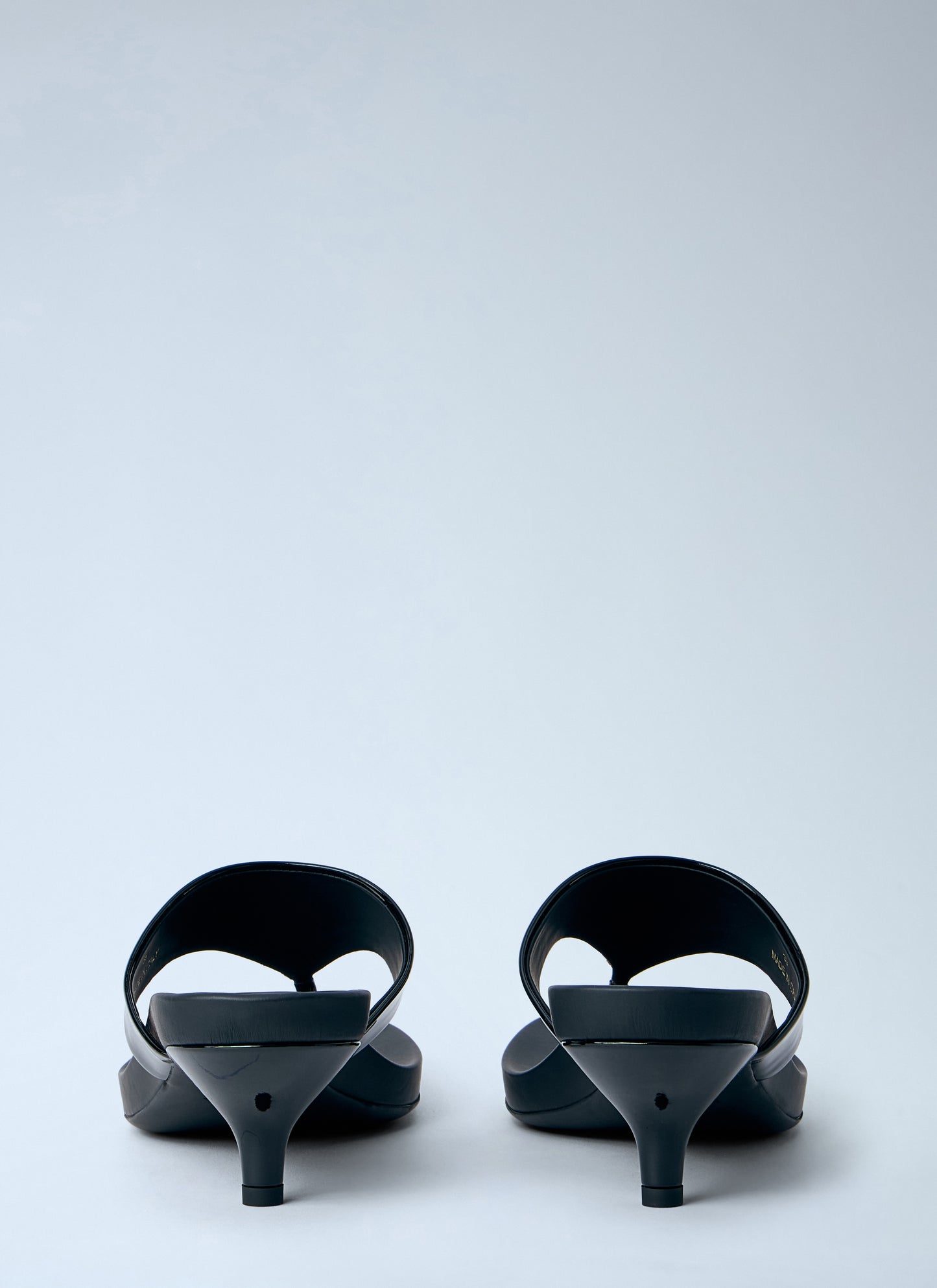 Prada Women Patent Leather Thong Sandals PRADA