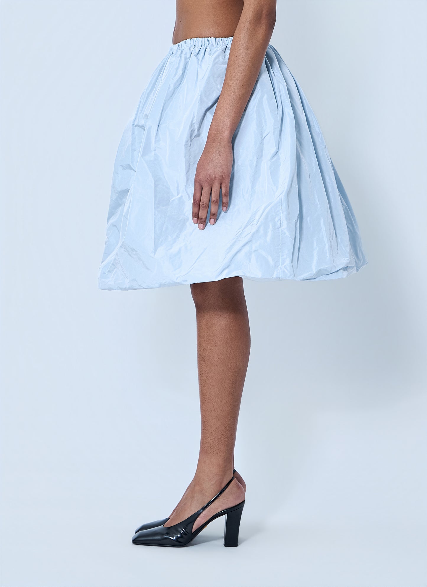 Prada Women Balloon Skirt In Structured Fabric PRADA