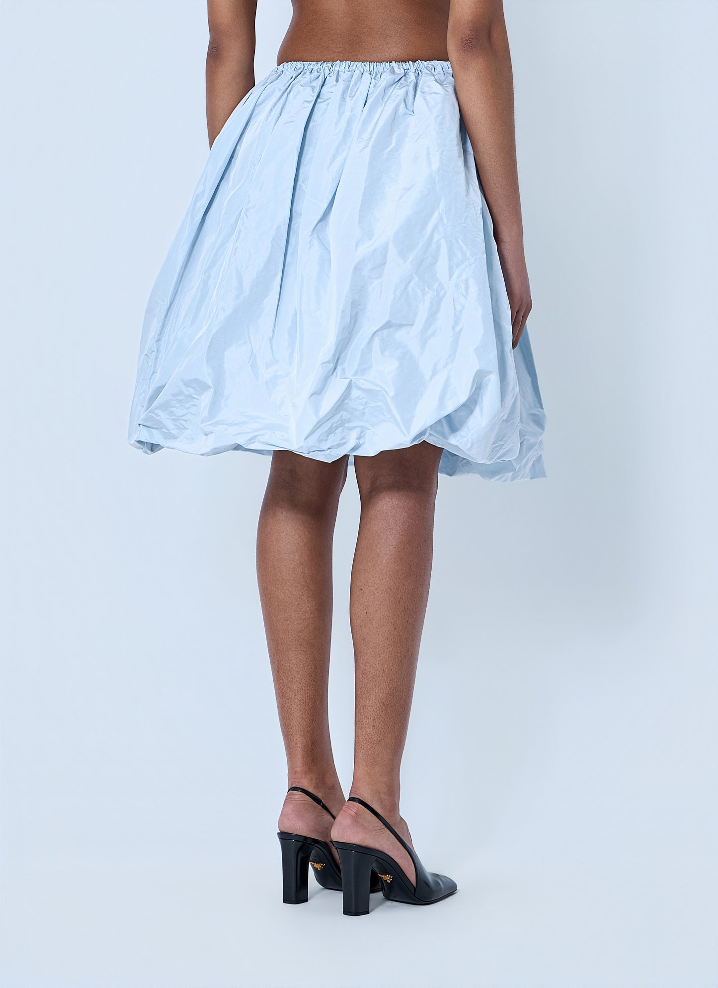 Prada Women Balloon Skirt In Structured Fabric PRADA