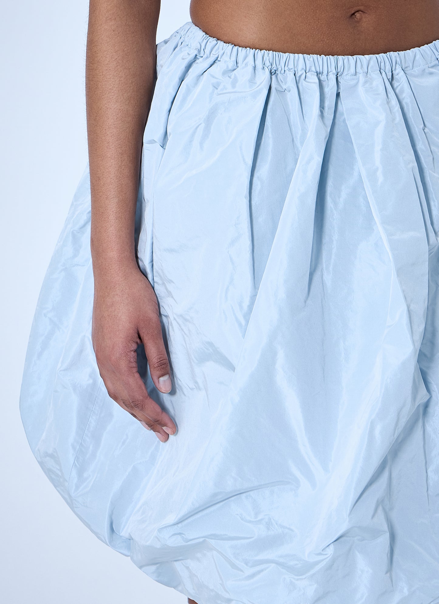 Prada Women Balloon Skirt In Structured Fabric PRADA