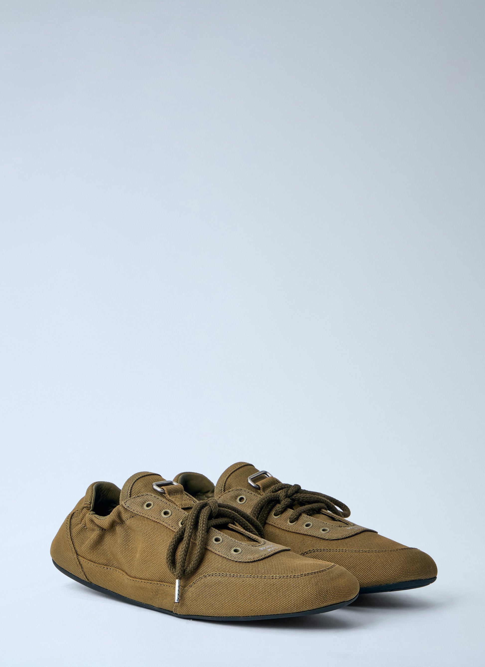 Prada Women Collapse Canvas Sneakers PRADA