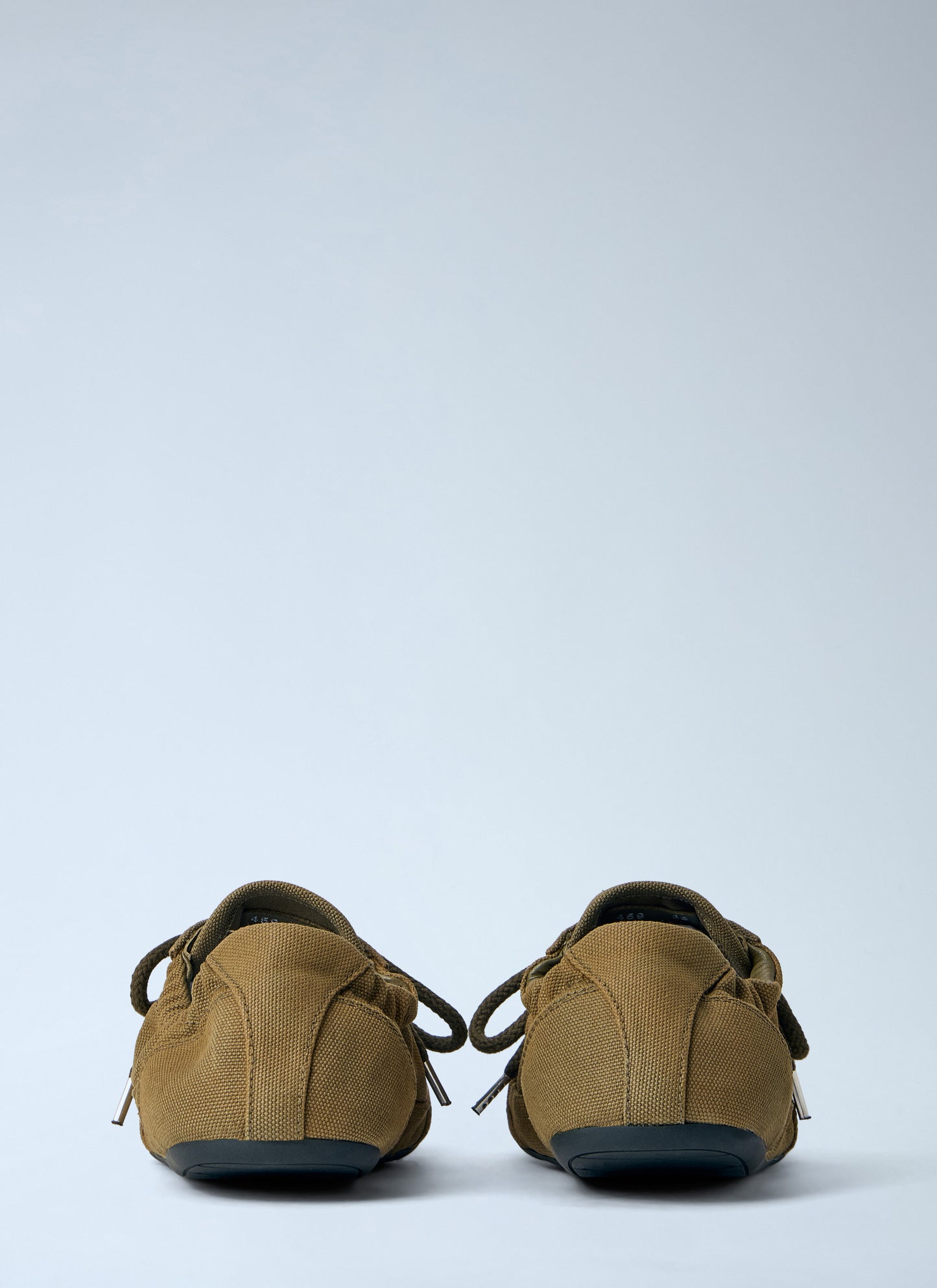 Prada Women Collapse Canvas Sneakers PRADA