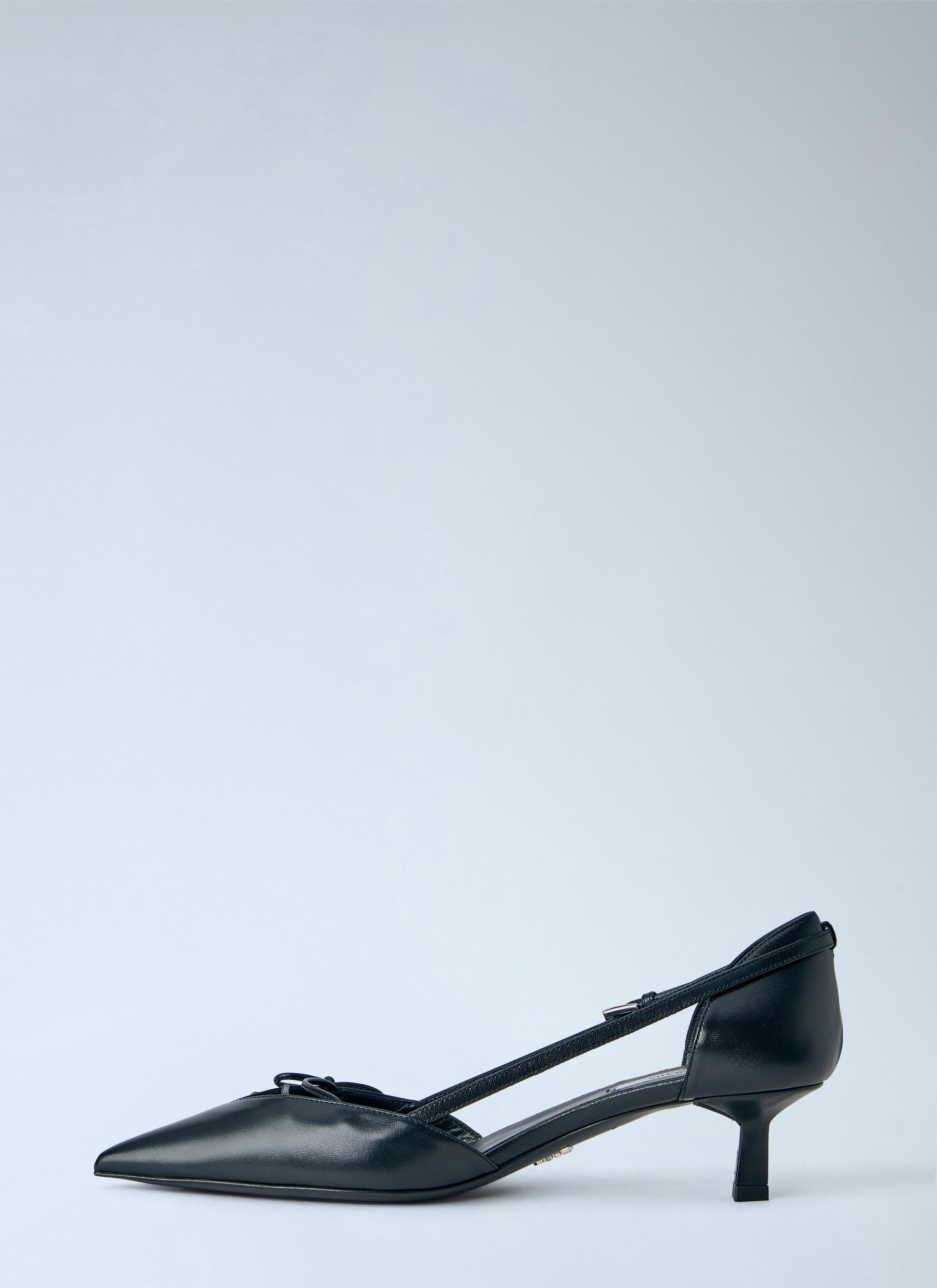 Prada Women Side-Open Leather Pumps PRADA