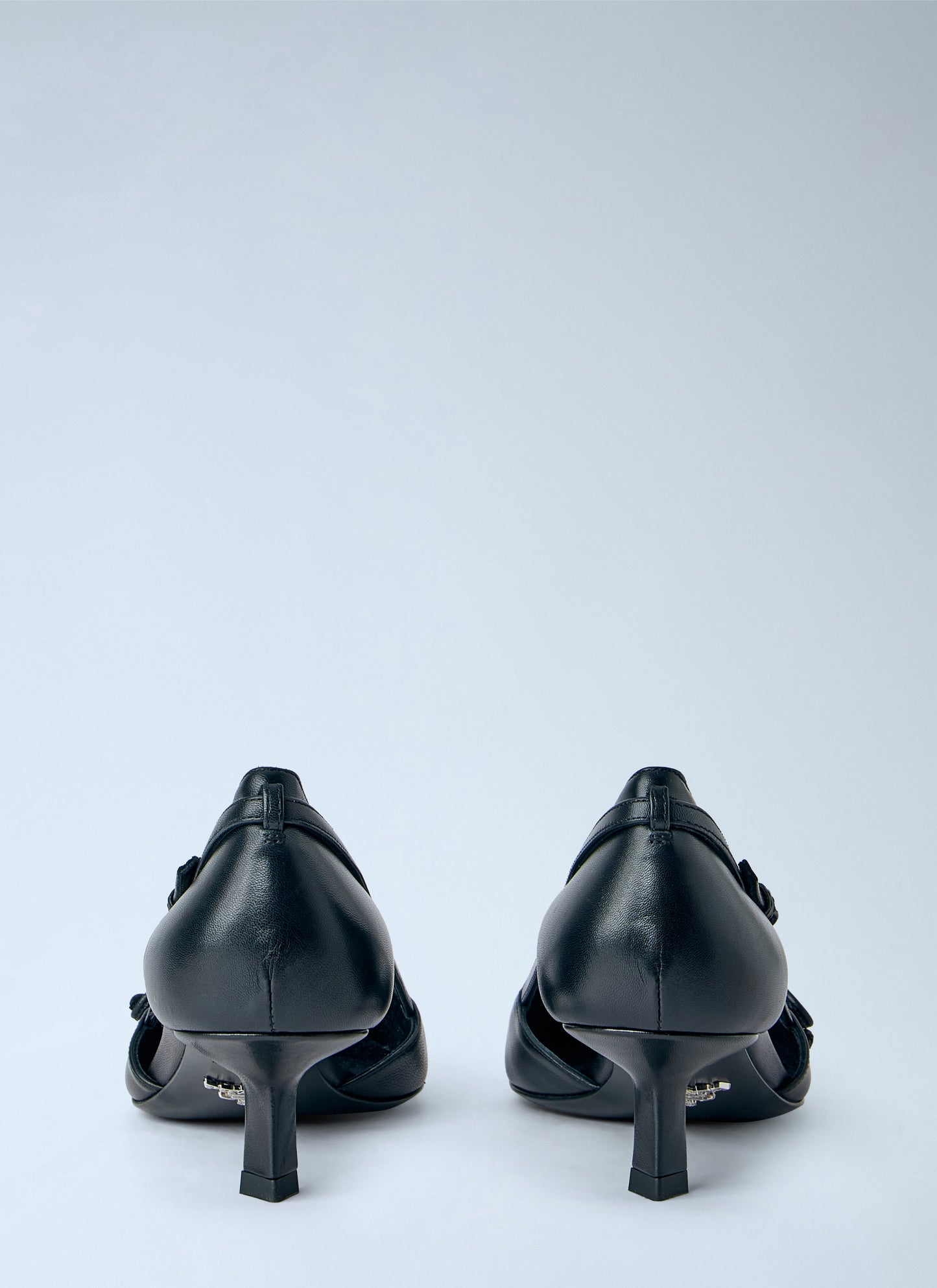 Prada Women Side-Open Leather Pumps PRADA