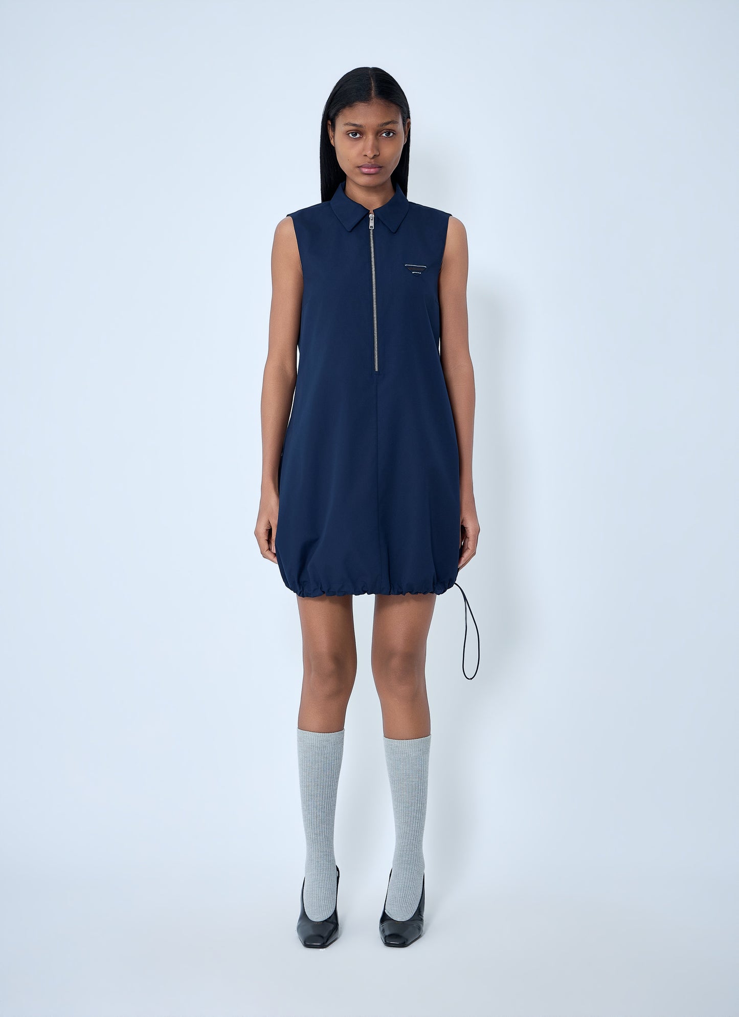 Prada Women Logo Motif Cargo Dress PRADA