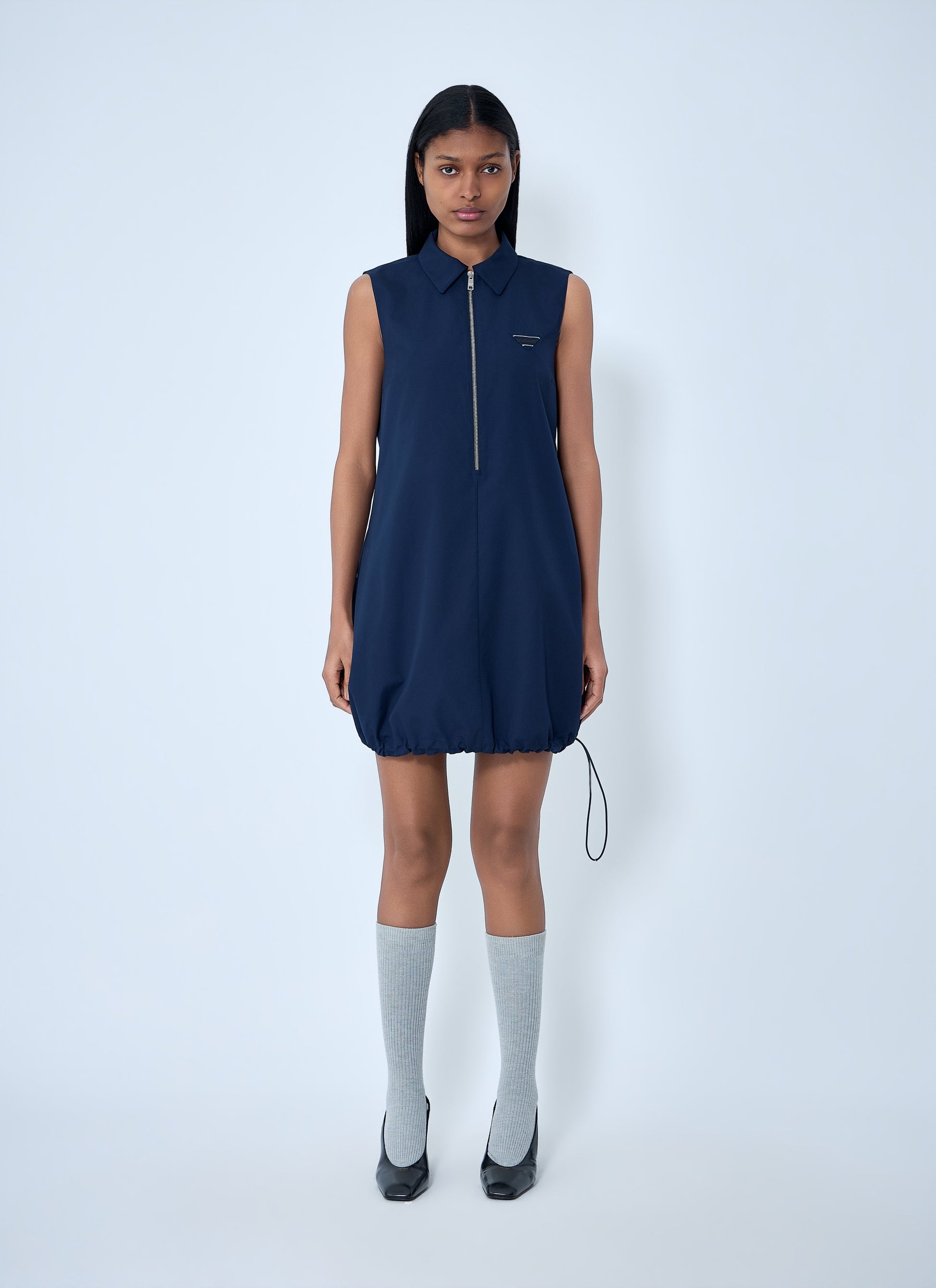 Prada Women Logo Motif Cargo Dress PRADA