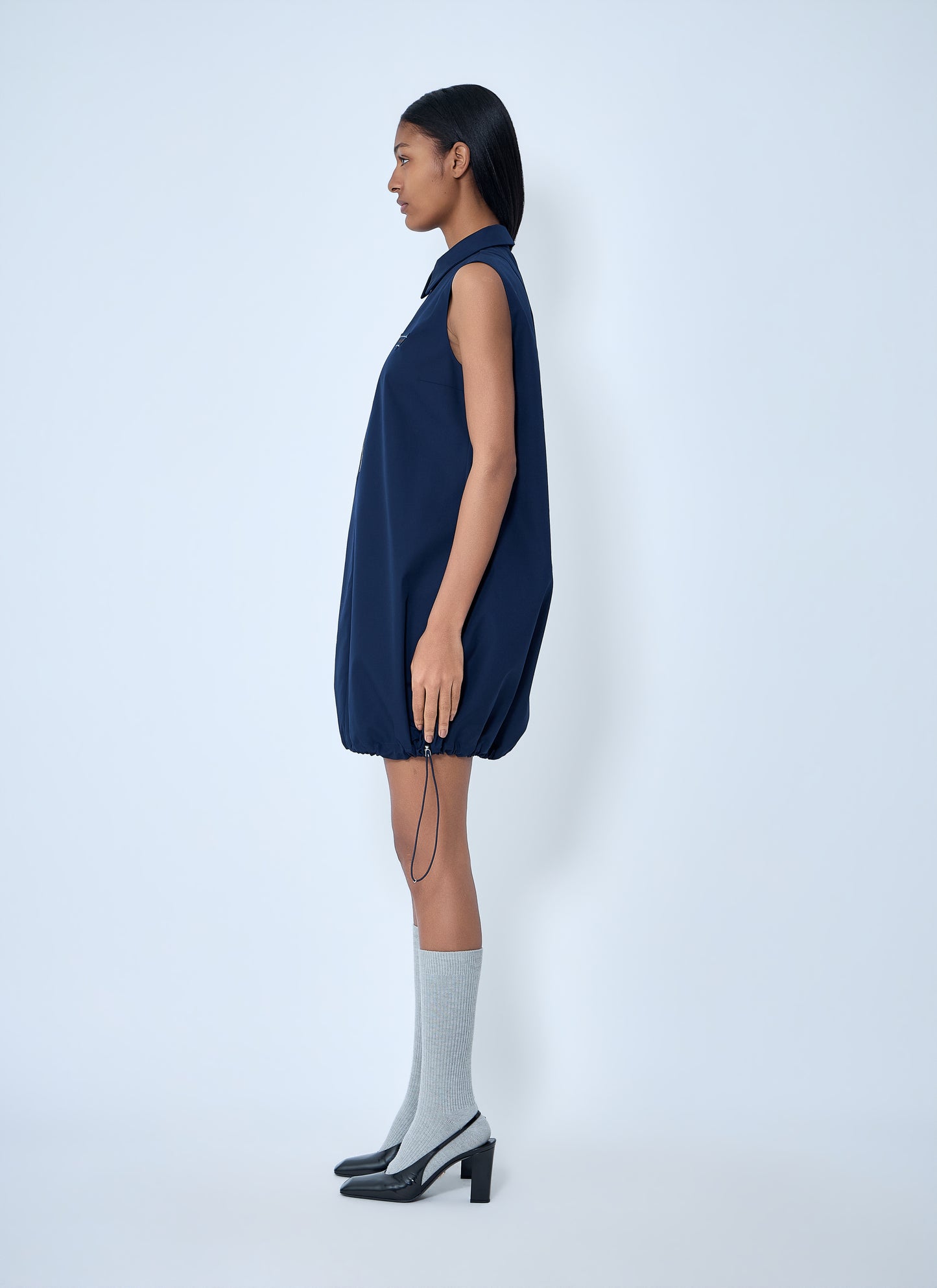 Prada Women Logo Motif Cargo Dress PRADA