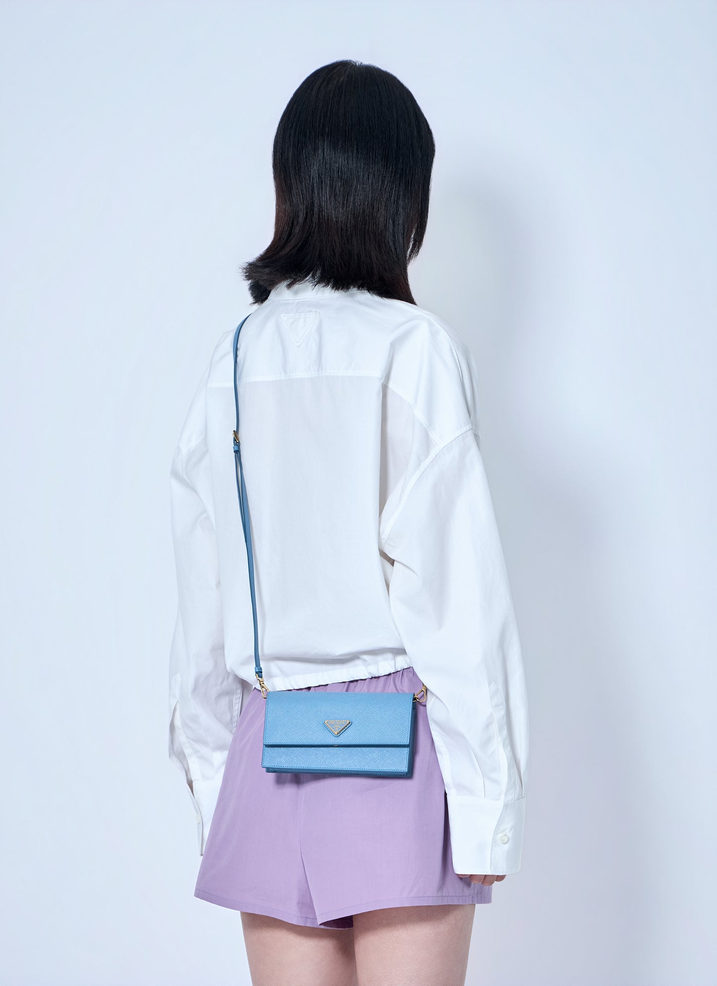Prada Women Saffiano Leather Mini Bag PRADA