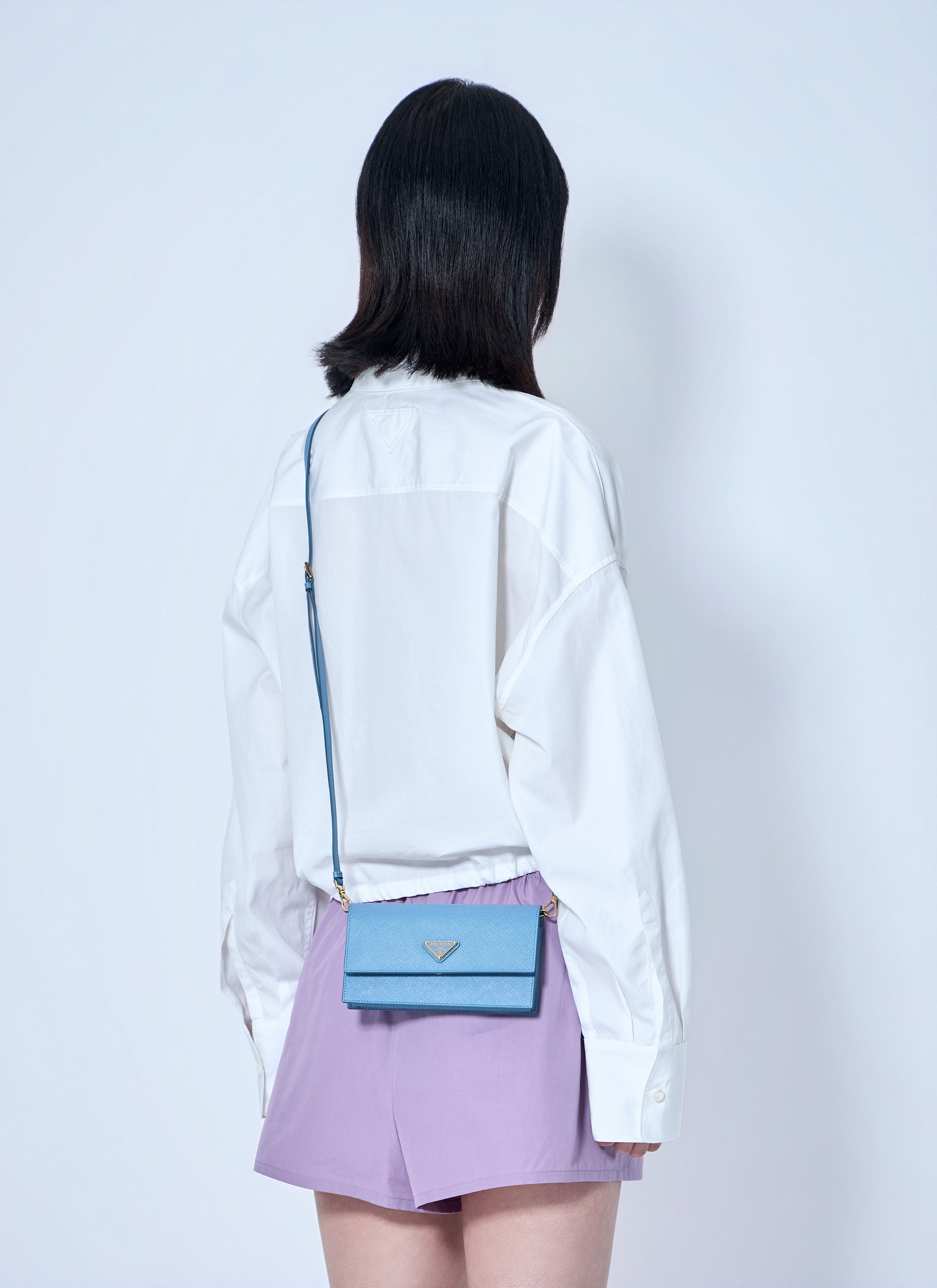 Prada Women Saffiano Leather Mini Bag PRADA