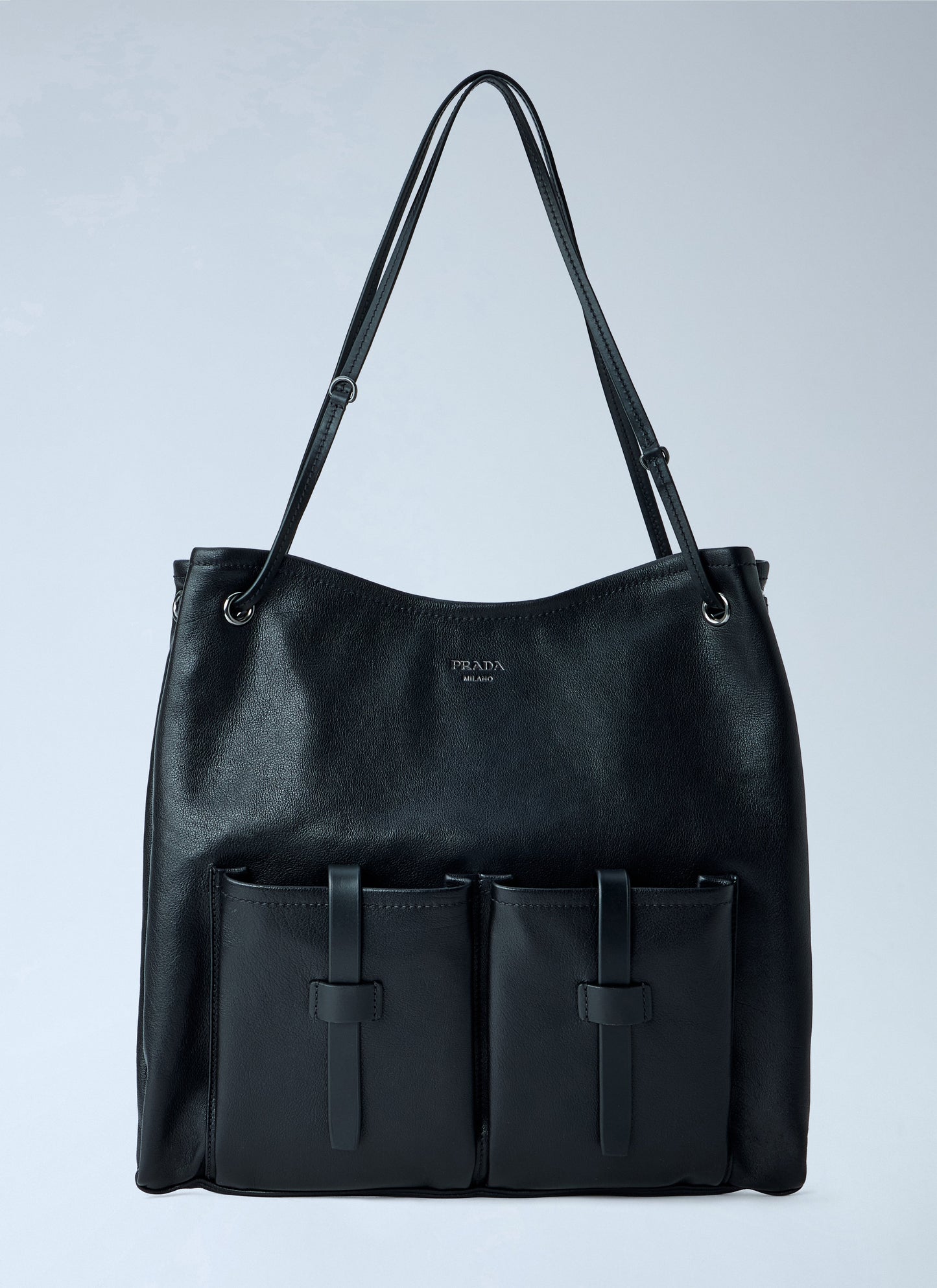 Prada Women Leather Large Route Tote Bag PRADA