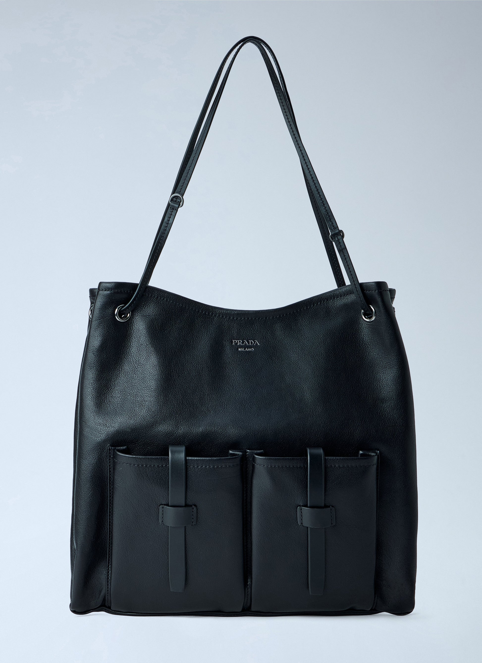 Prada Women Leather Large Route Tote Bag PRADA