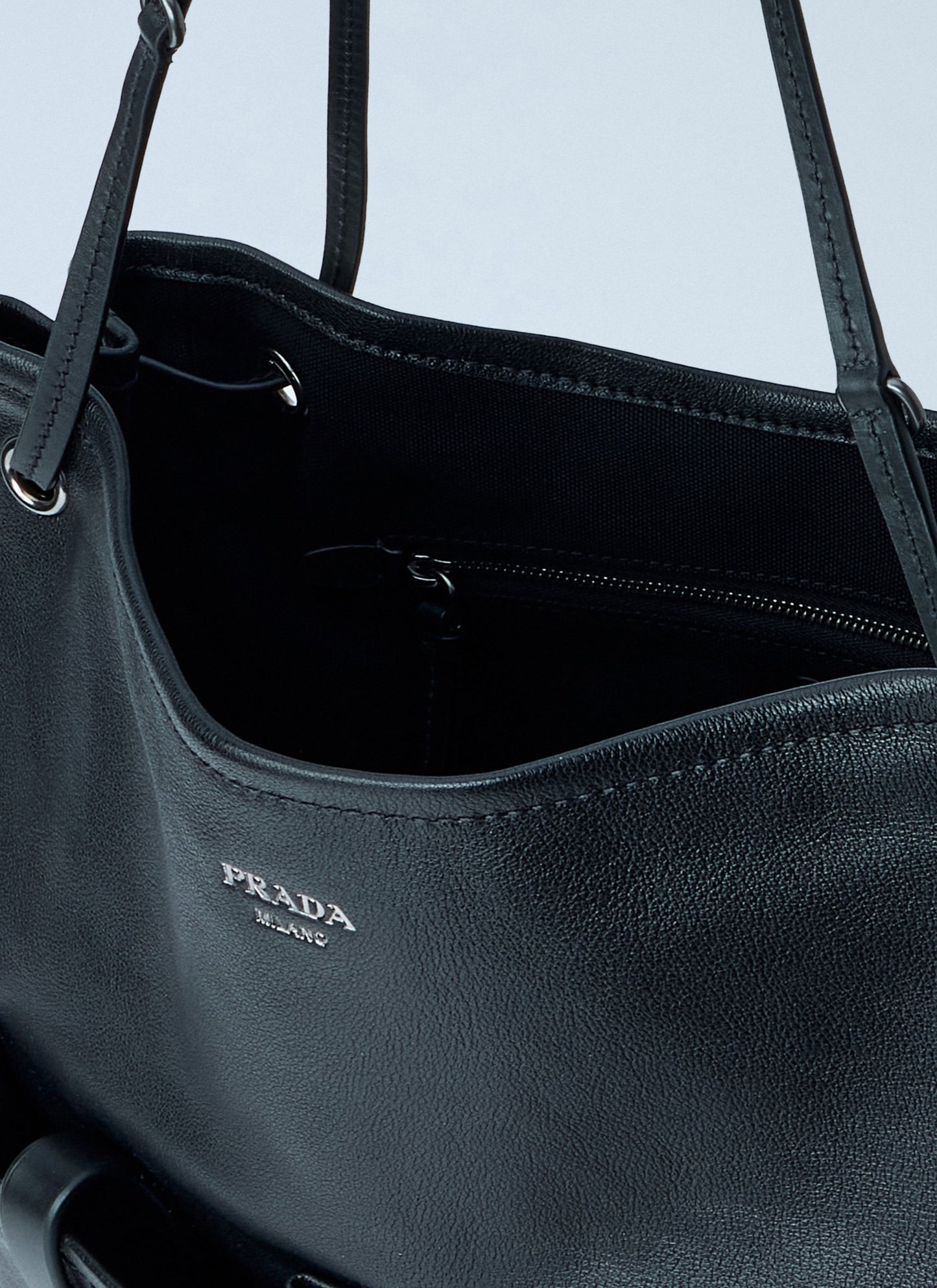 Prada Women Leather Large Route Tote Bag PRADA