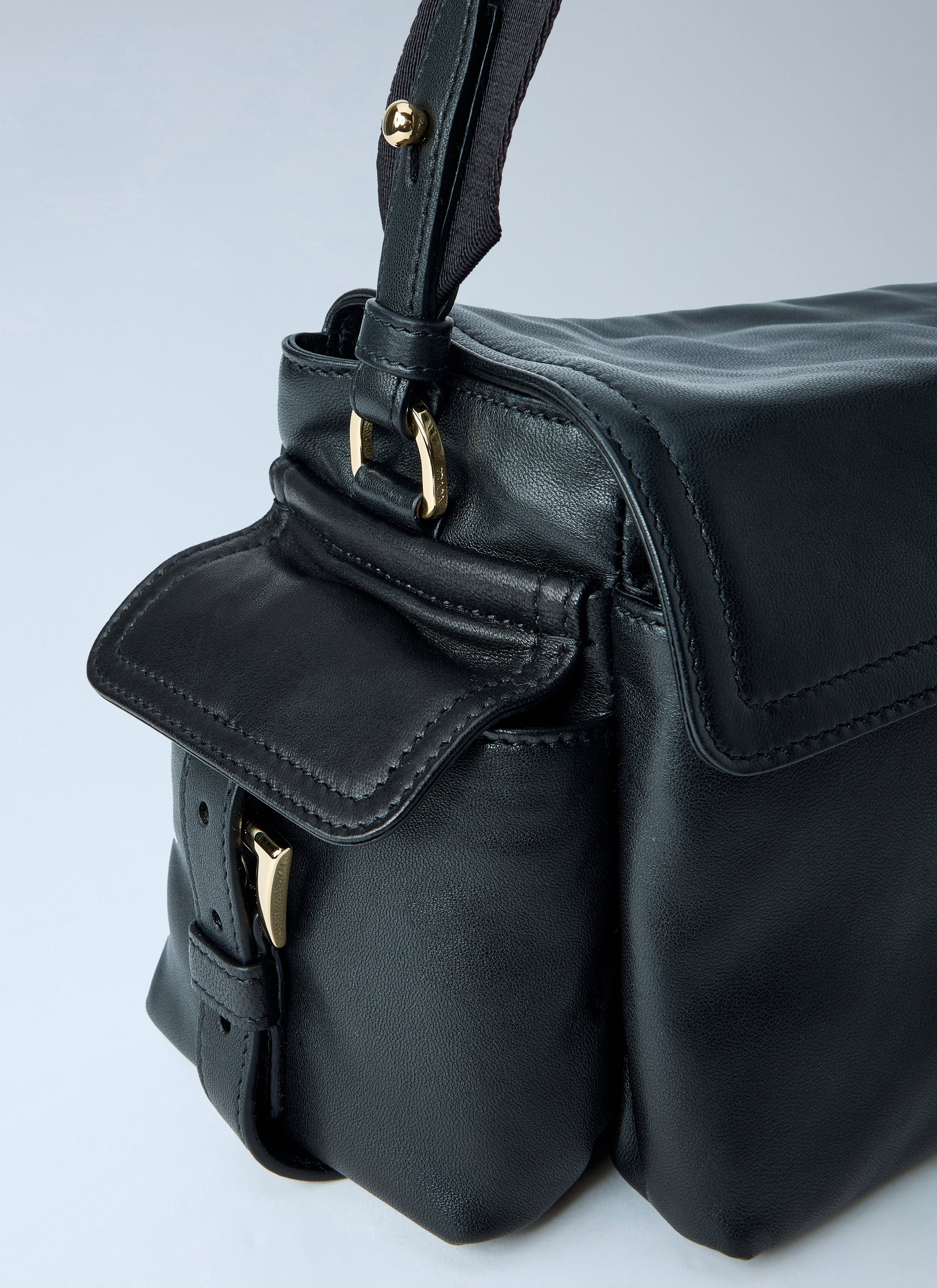 Prada Women Explore Medium Shoulder Bag With Flap PRADA