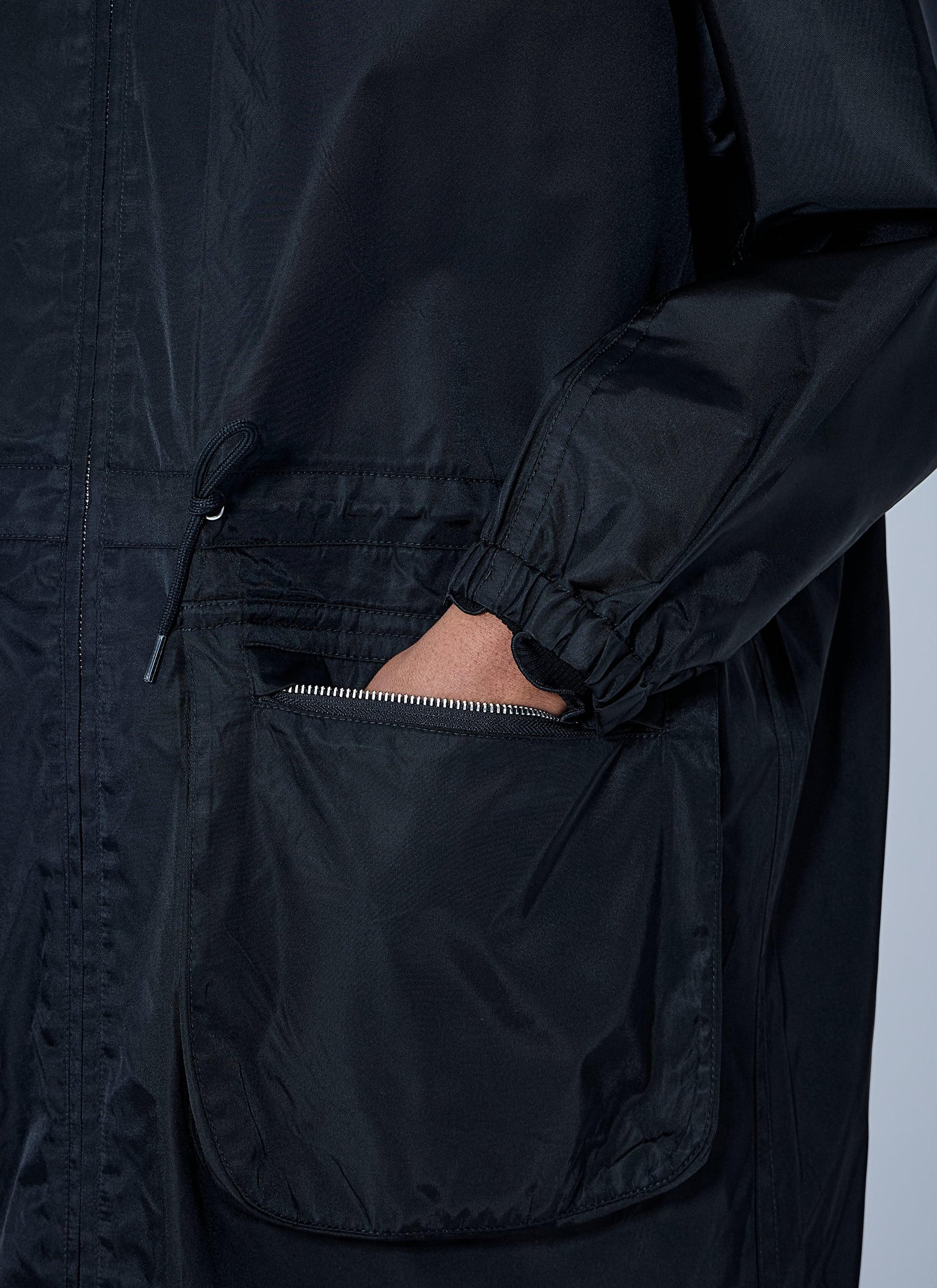 Prada Women Re-Nylon Drawstring Coat PRADA