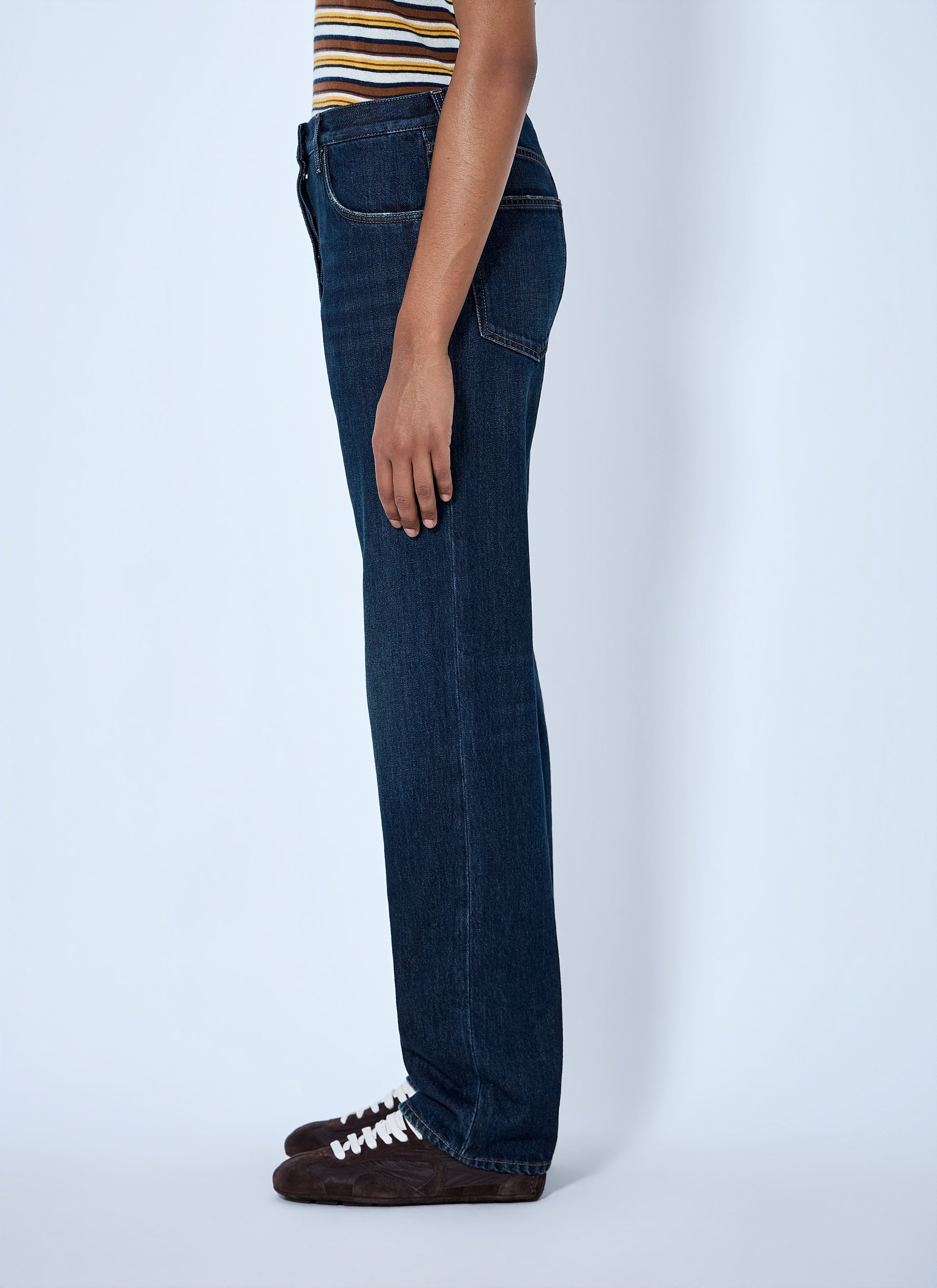 Prada Women Straight-Leg Washed Denim Jeans PRADA