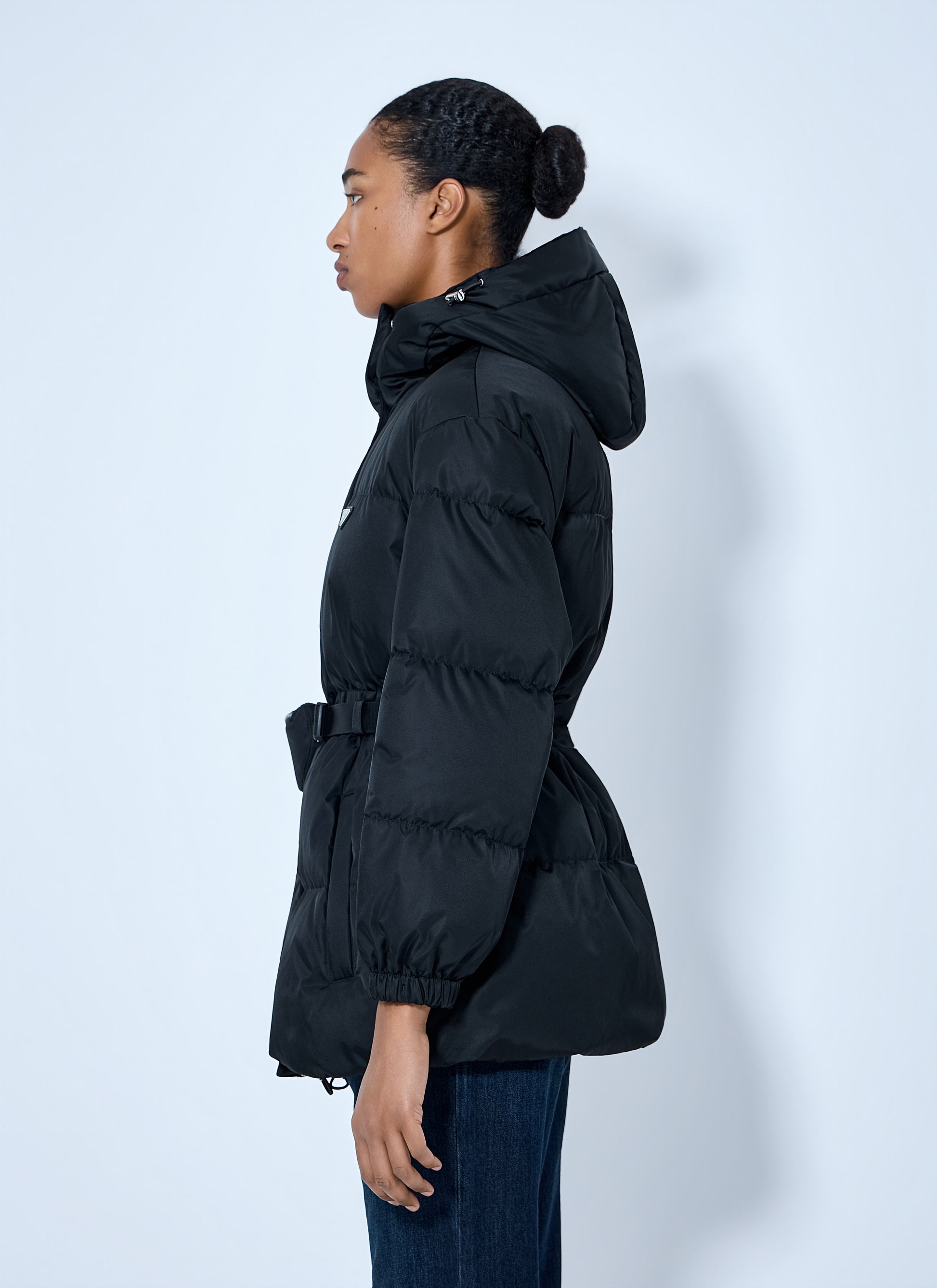 Prada Women Re-Nylon Down Jacket PRADA
