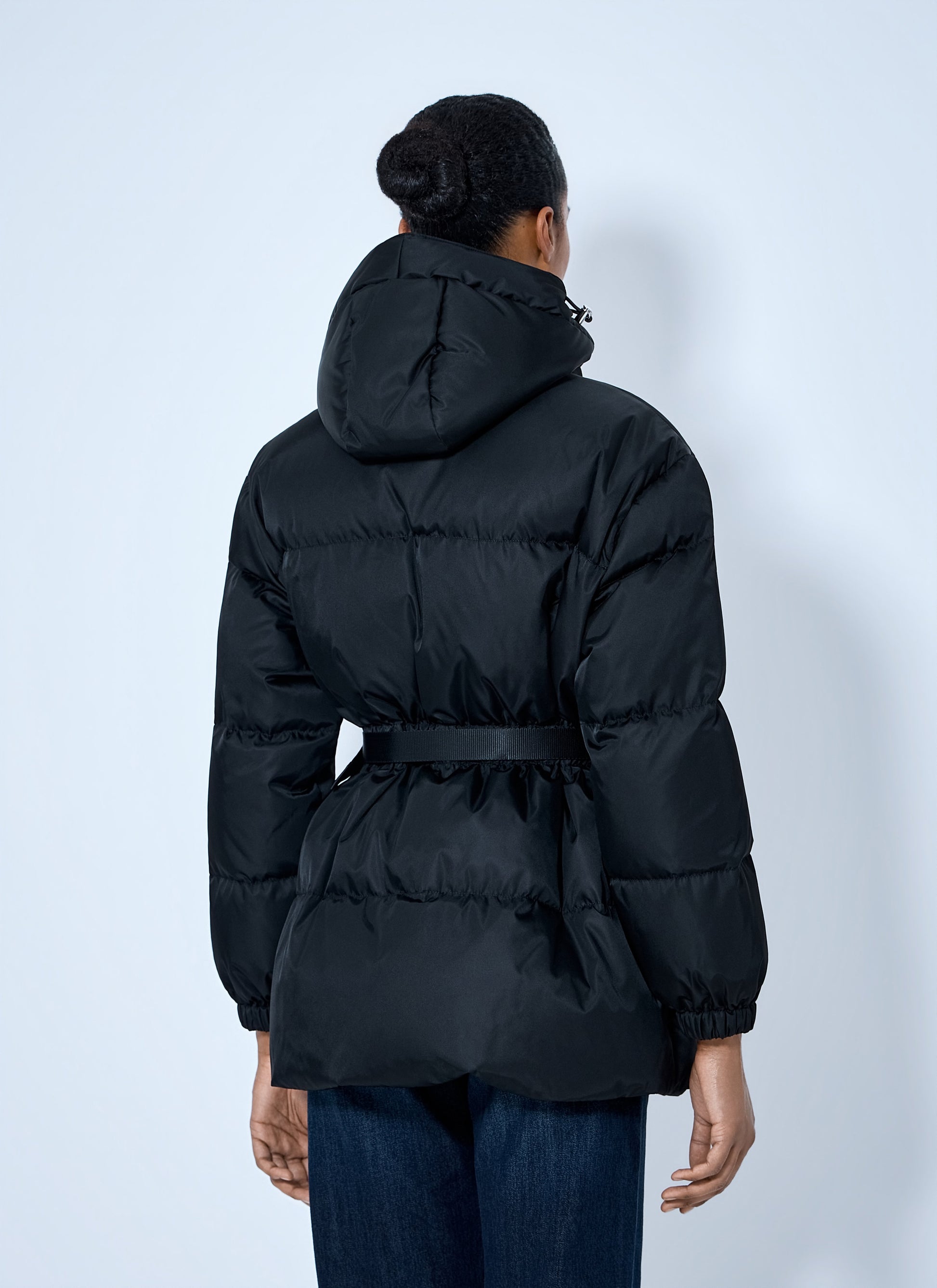 Prada Women Re-Nylon Down Jacket PRADA