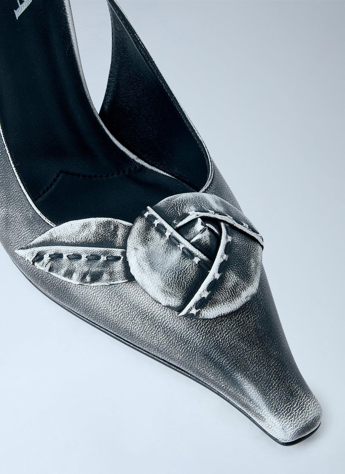 Prada Women Leather Slingback Pumps PRADA