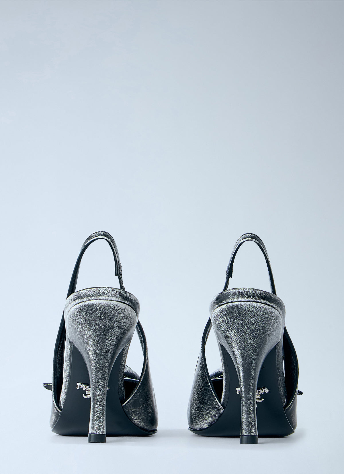 Prada Women Leather Slingback Pumps PRADA