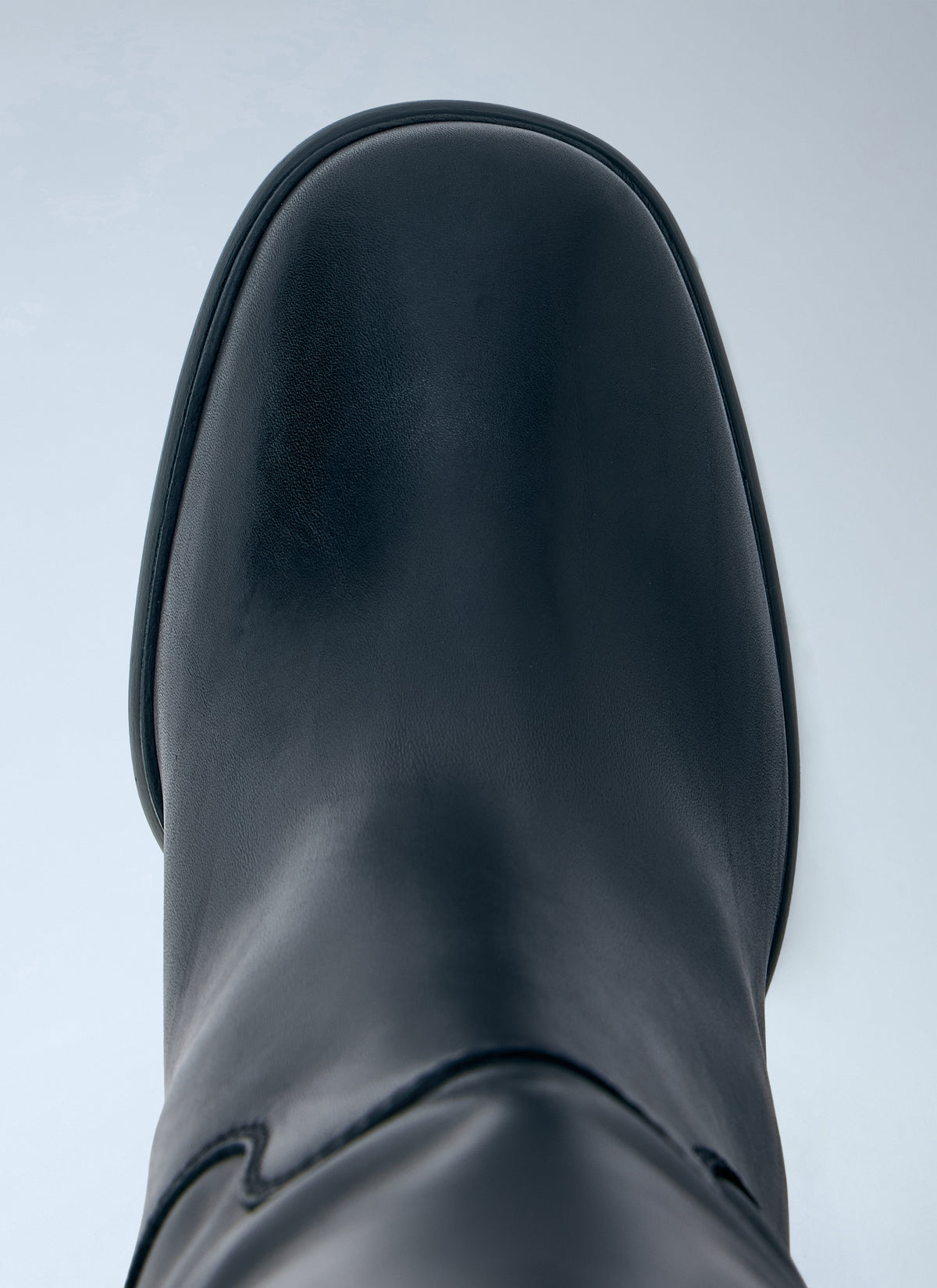 Prada Women Block Heel Leather Boots PRADA