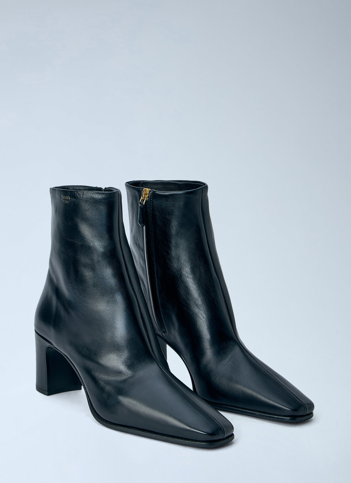 Prada Women Leather Booties PRADA