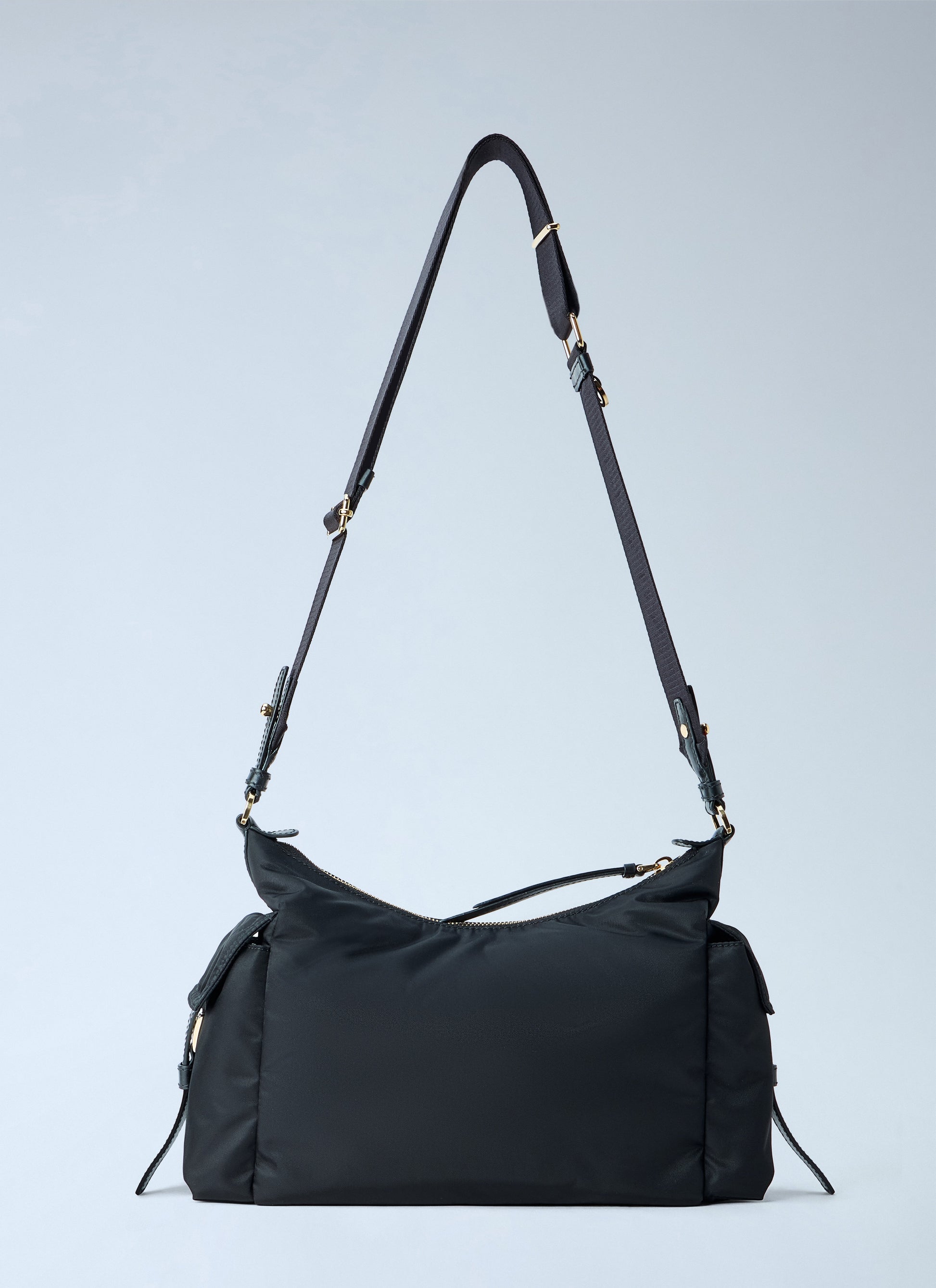 Prada Women Explore Large Re-Nylon And Leather Shoulder Bag PRADA
