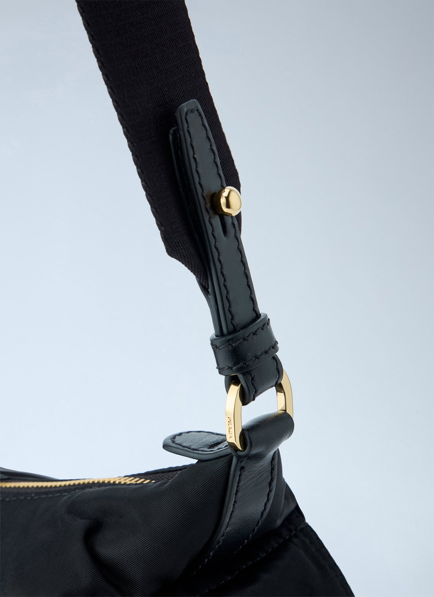Prada Women Explore Large Re-Nylon And Leather Shoulder Bag PRADA