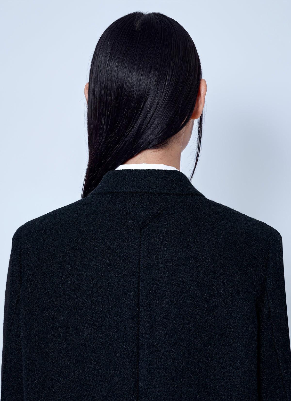 Prada Women Single-Breasted Wool Coat PRADA