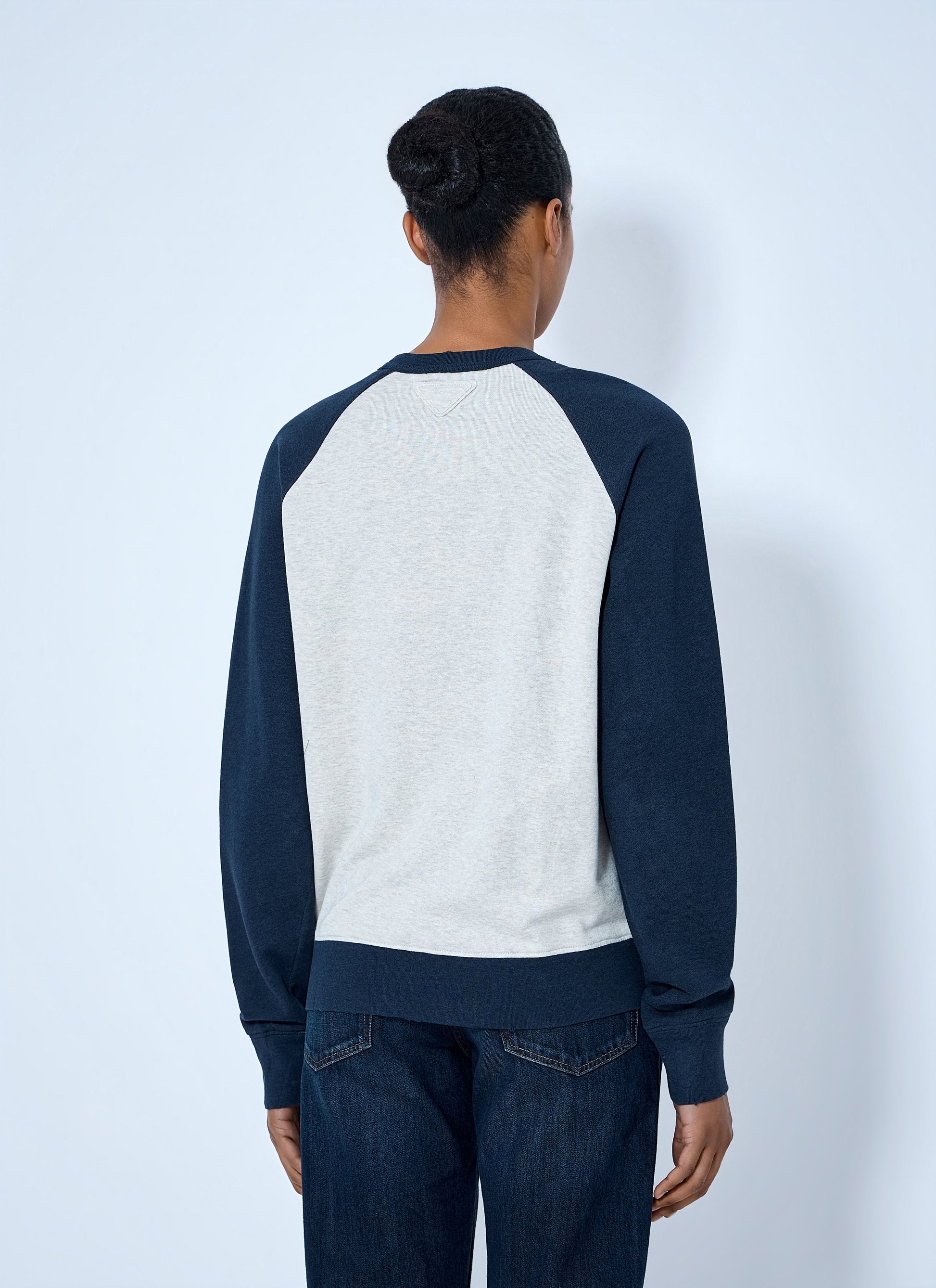Prada Women Cotton Crew-Neck Sweatshirt PRADA