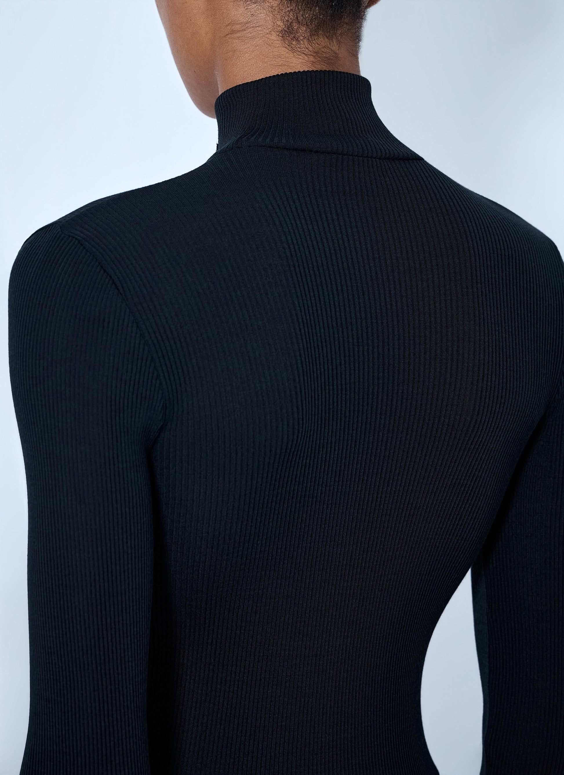 Prada Women Ribbed Turtleneck Top PRADA