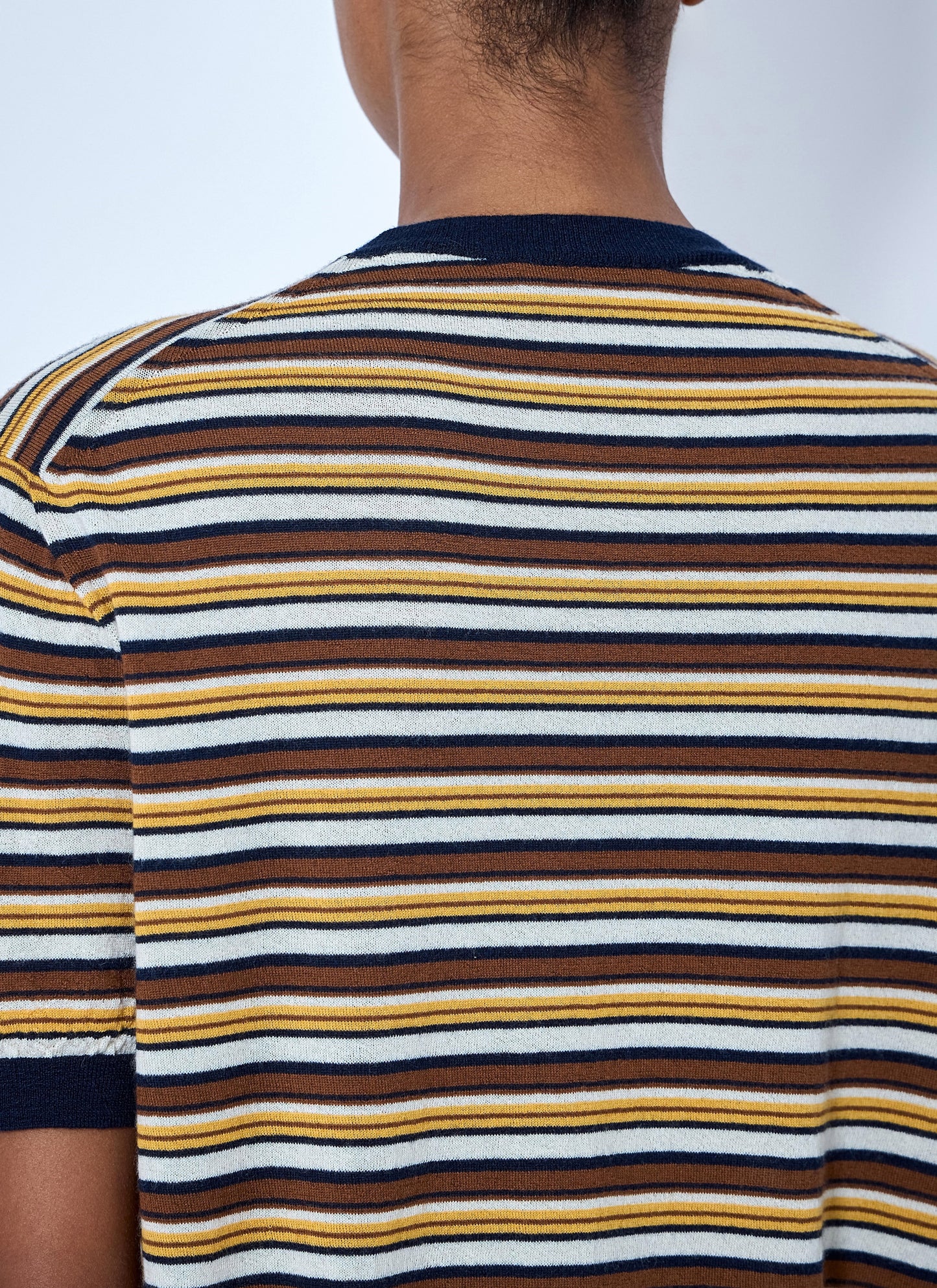 Prada Women Striped Knit T-Shirt PRADA