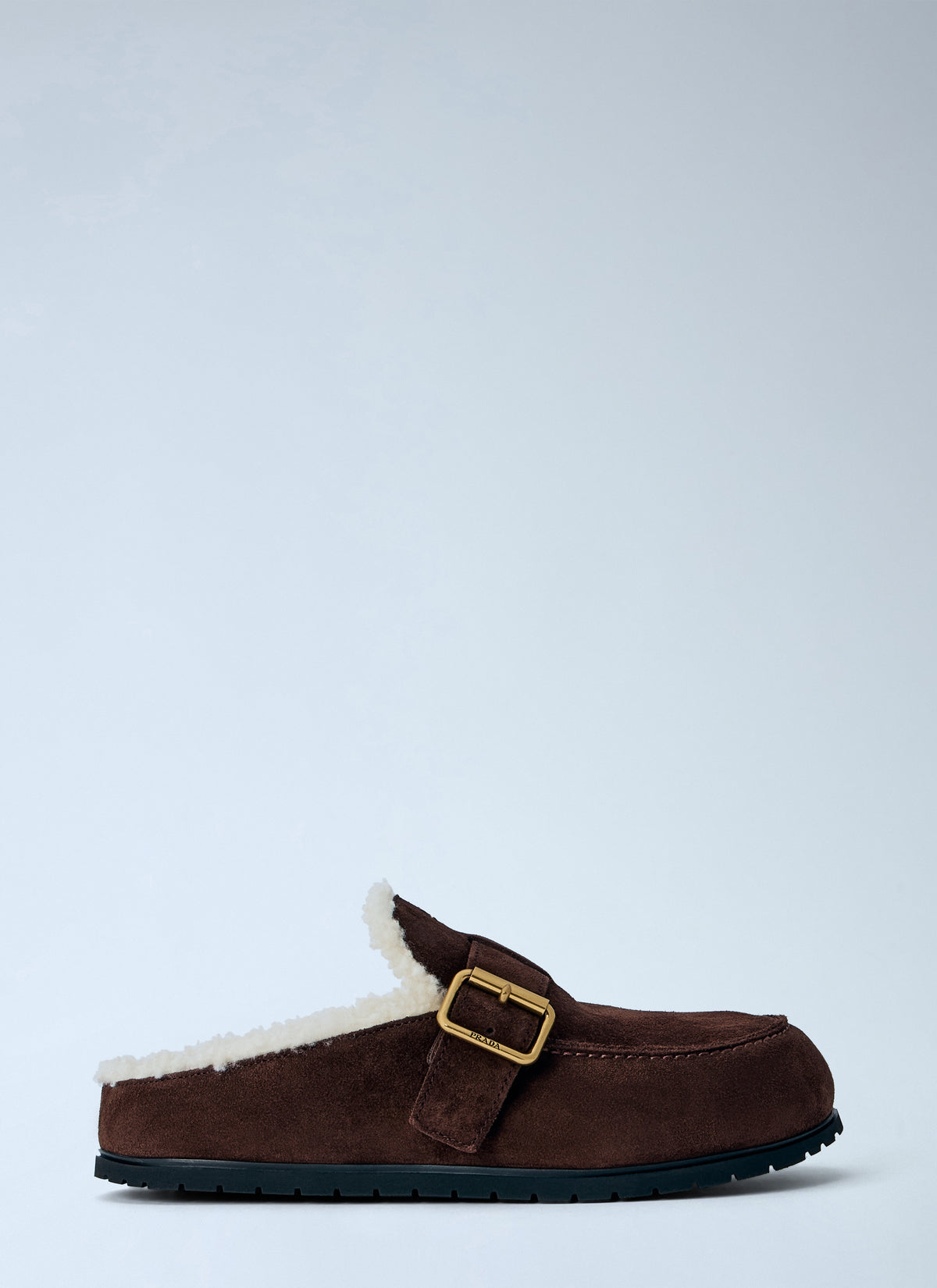Prada Women Suede Mules PRADA