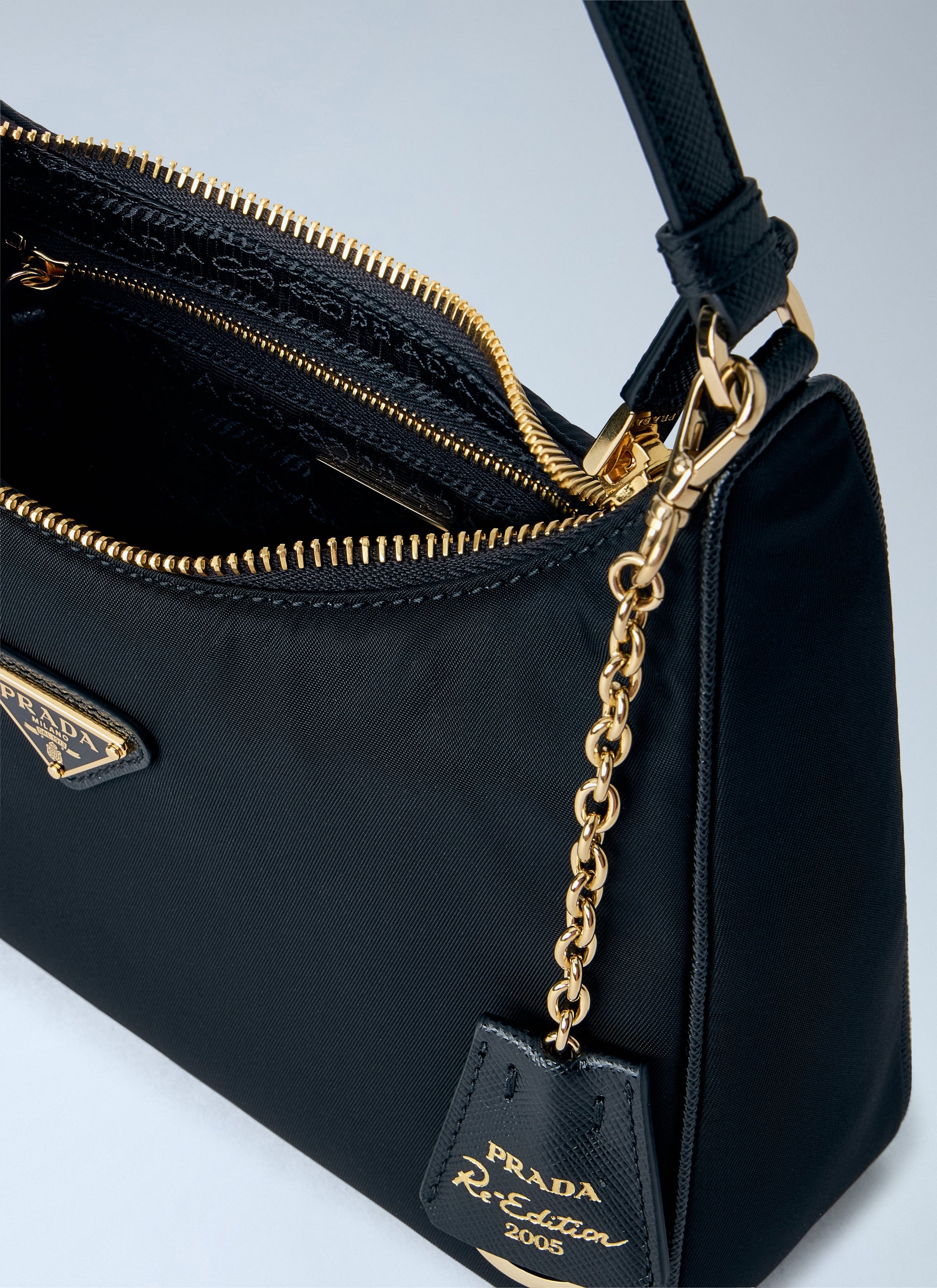 Prada Women Re-Edition 2005 Re-Nylon And Saffiano Mini Bag PRADA