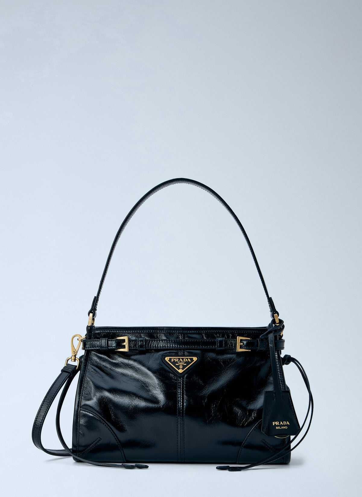 Prada Women Bonnie Small Leather Handbag PRADA
