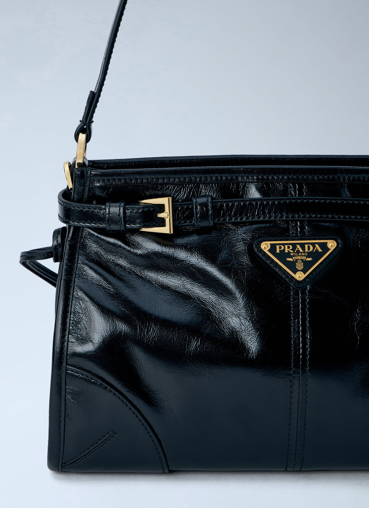Prada Women Bonnie Small Leather Handbag PRADA
