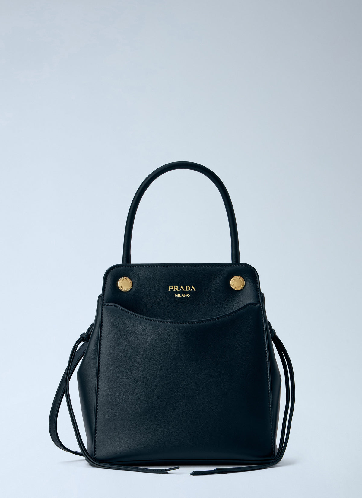 Prada Women Carry Mini Leather Handbag PRADA