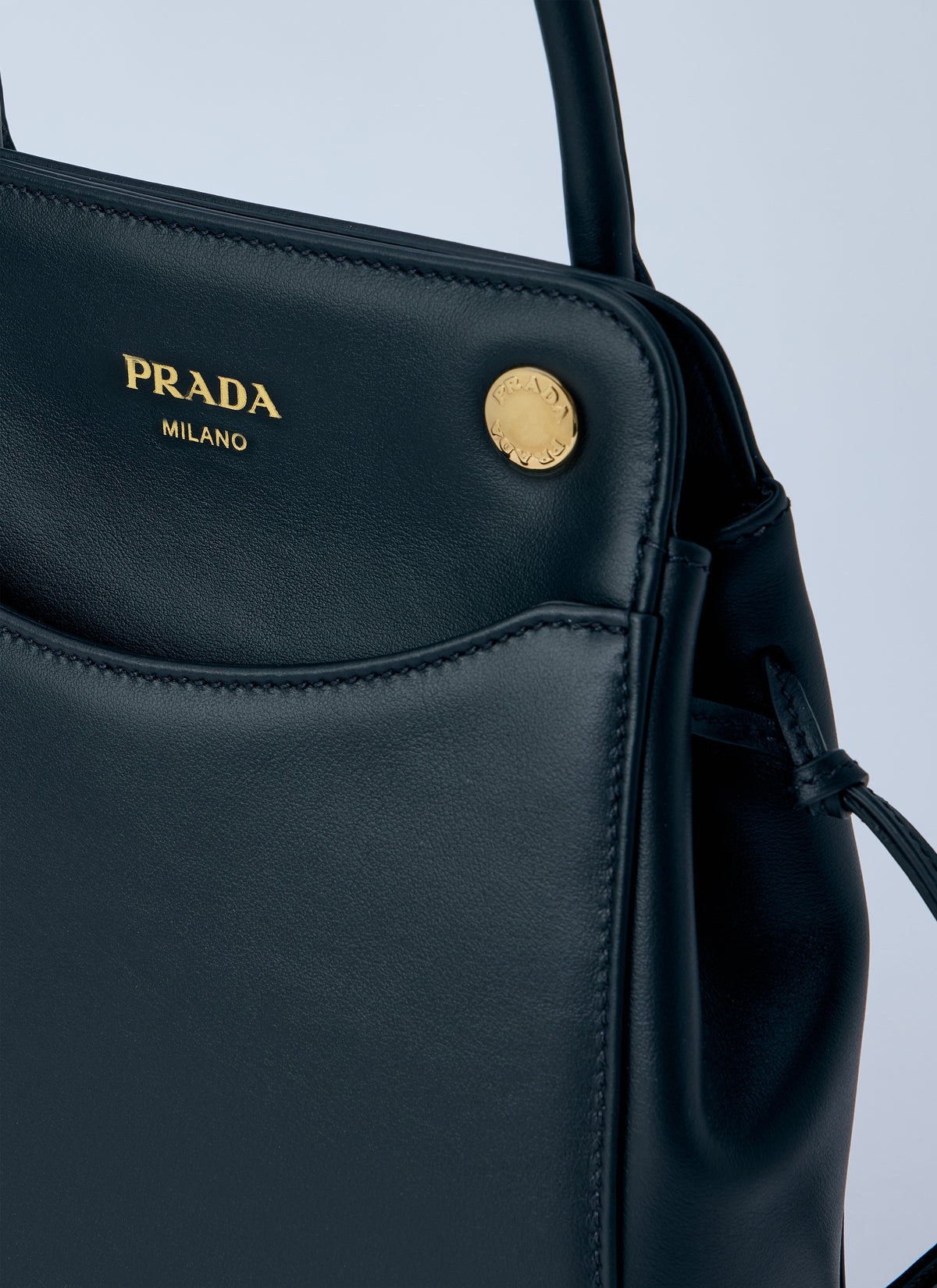 Prada Women Carry Mini Leather Handbag PRADA
