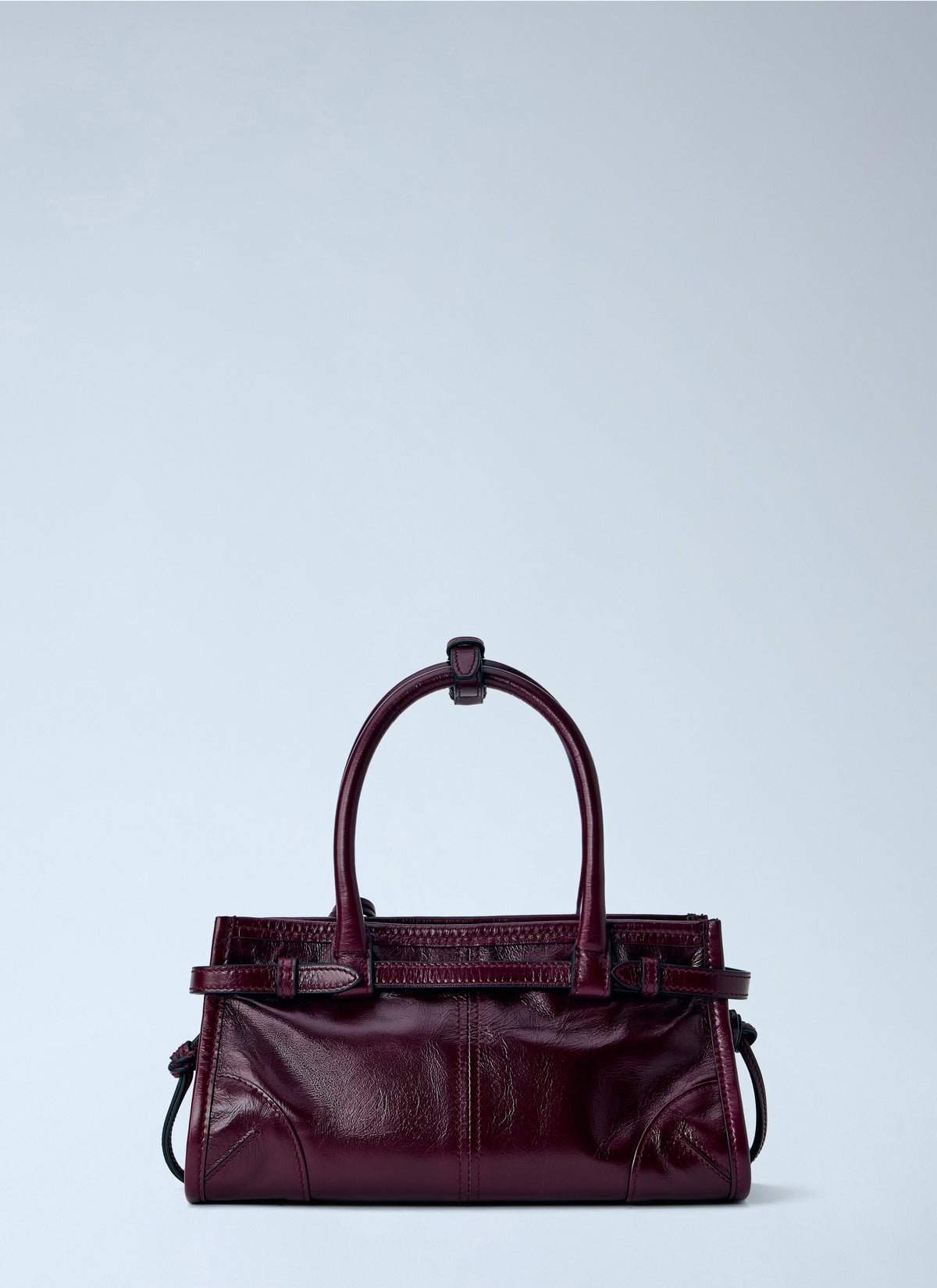 Prada Women Mini Bonnie Leather Handbag PRADA