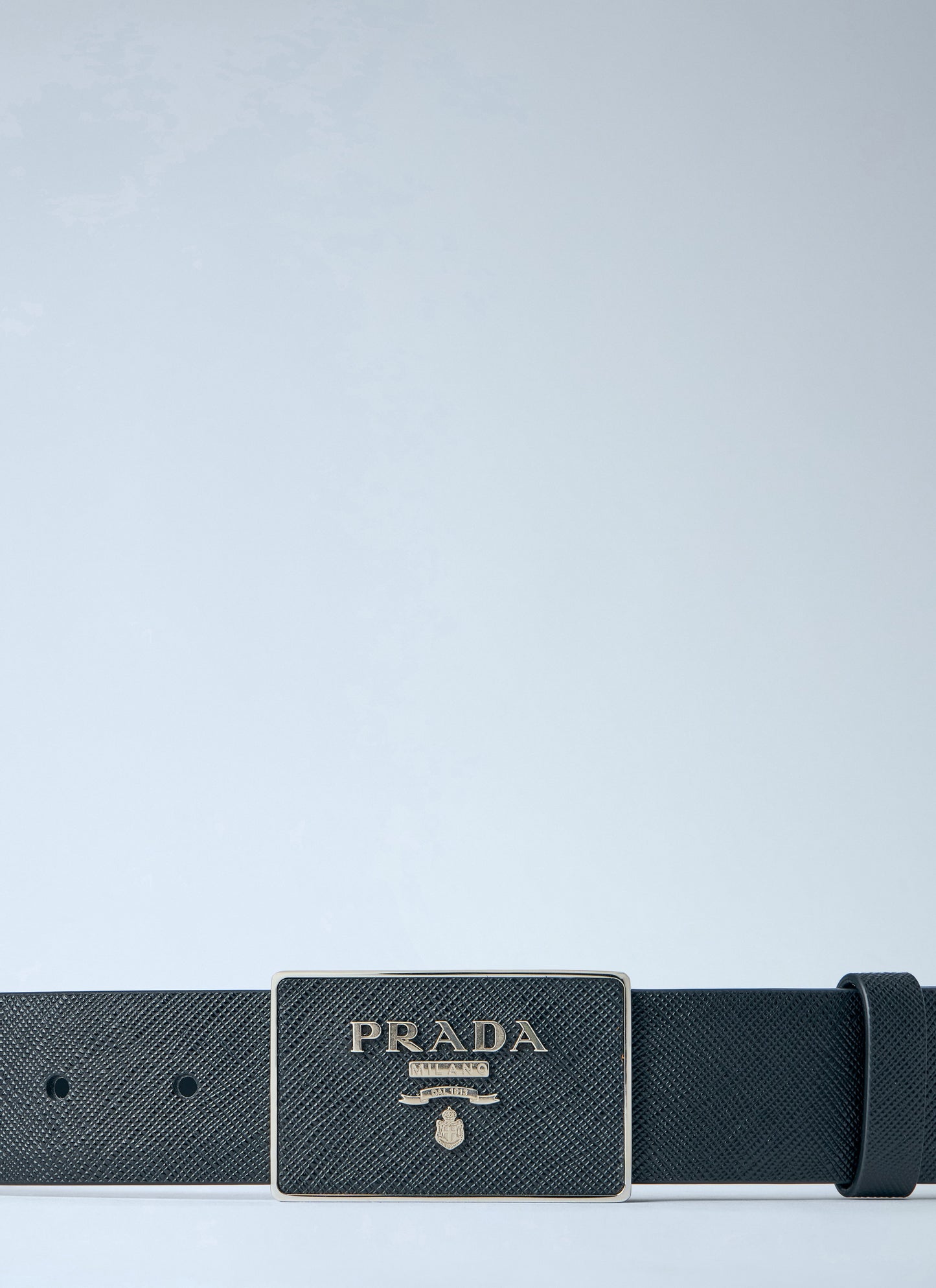 Prada Men Saffiano Leather Belt PRADA