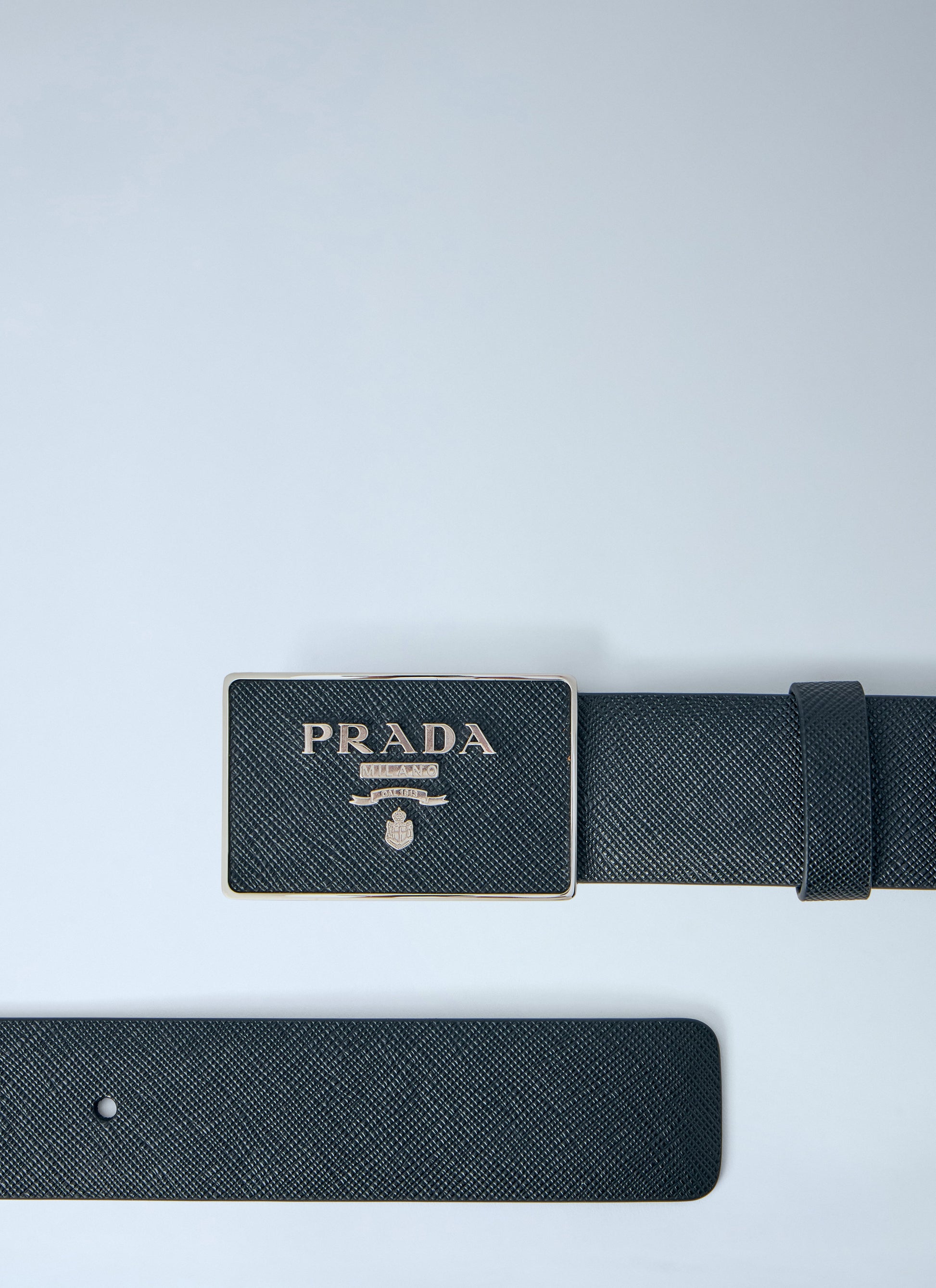 Prada Men Saffiano Leather Belt PRADA