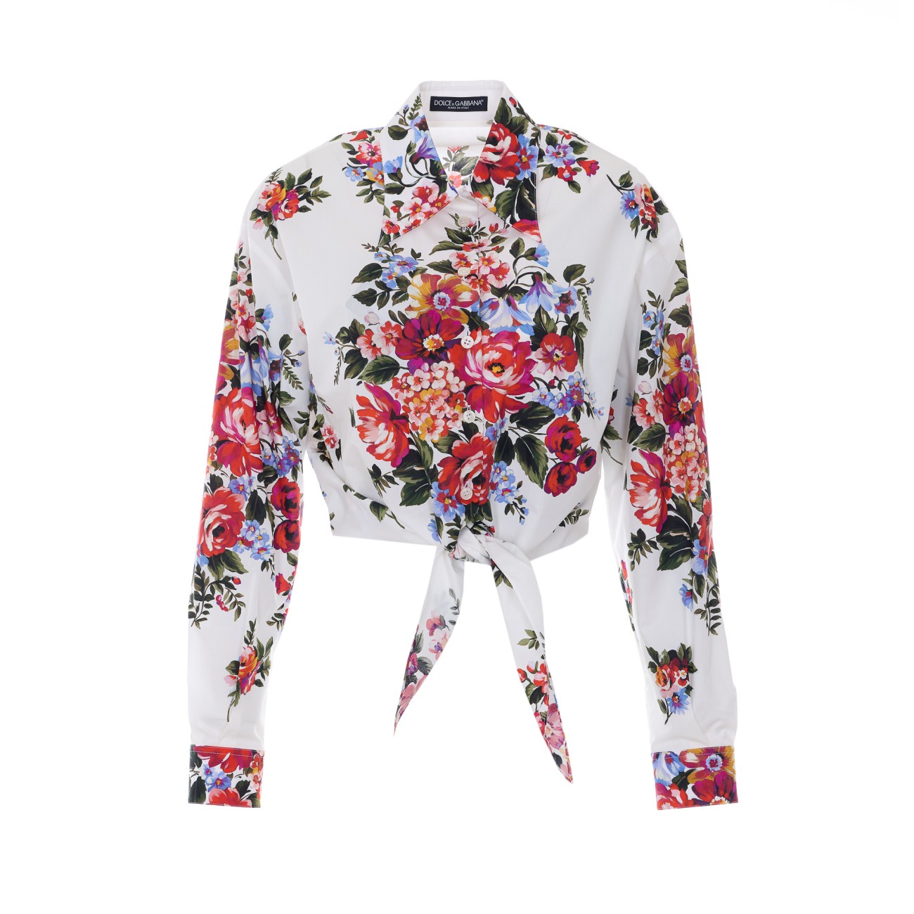 Dolce&Gabbana Women Print Shirt Bouquet Of Flowers DOLCE & GABBANA
