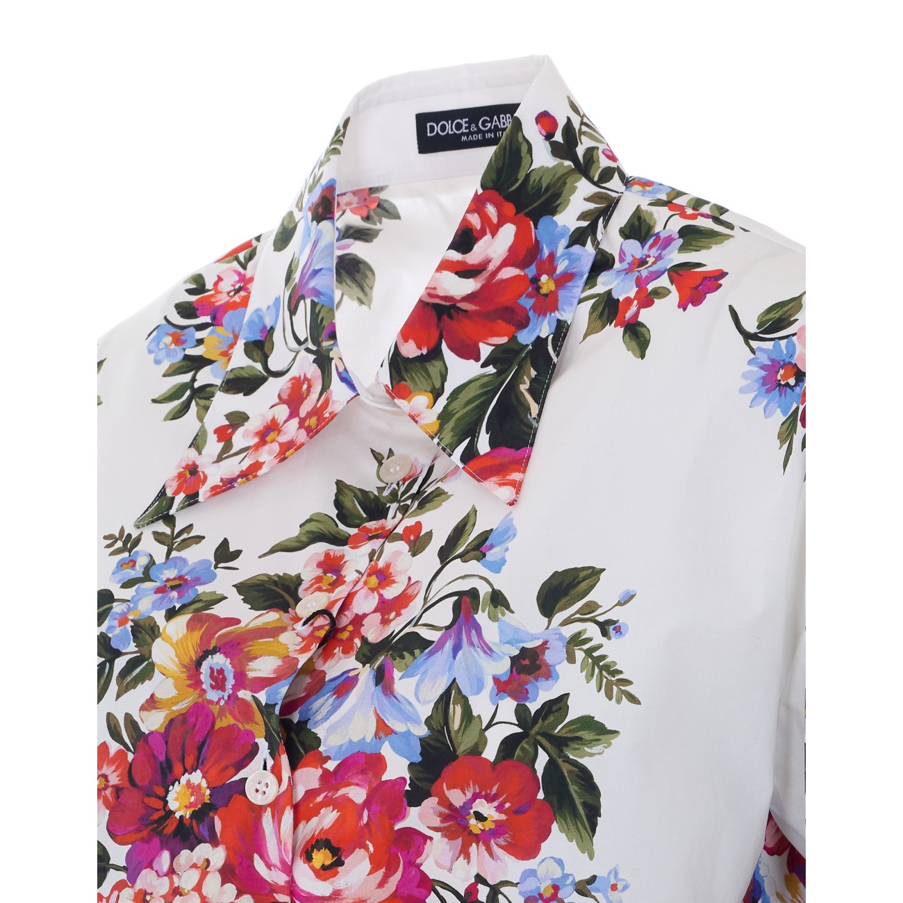 Dolce&Gabbana Women Print Shirt Bouquet Of Flowers DOLCE & GABBANA