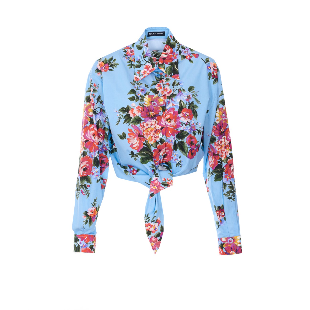Dolce&Gabbana Women Print Shirt Bouquet Of Flowers DOLCE & GABBANA