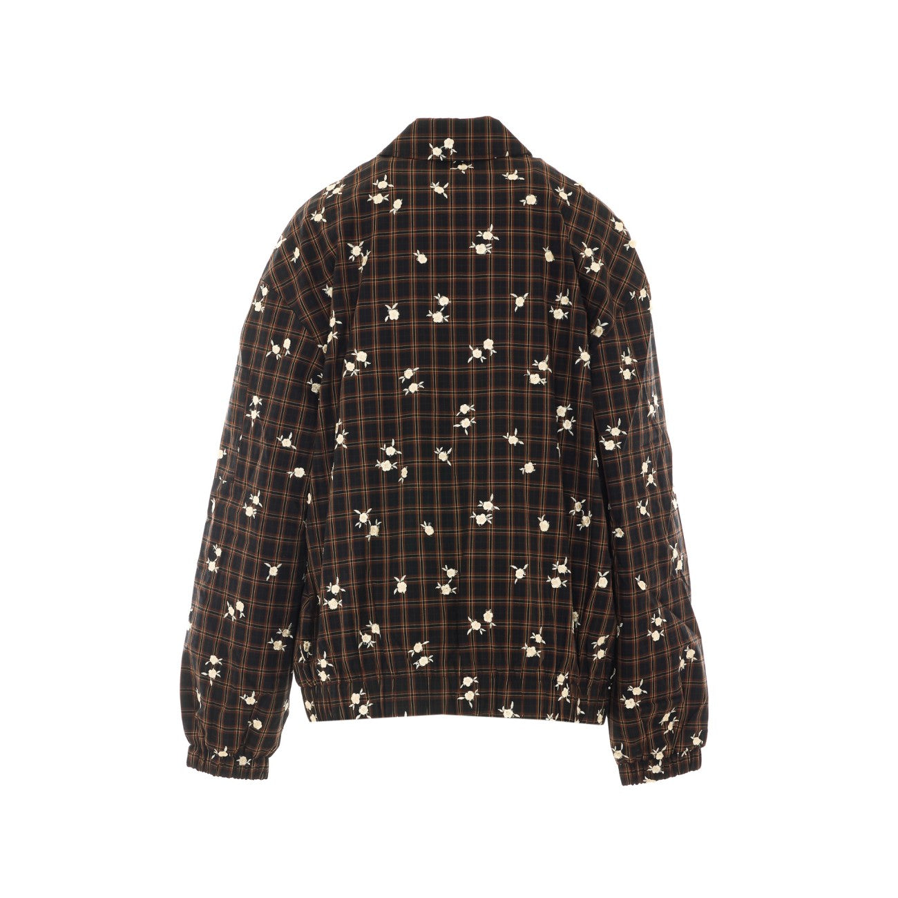 Ganni Women Printed Check Bomber GANNI